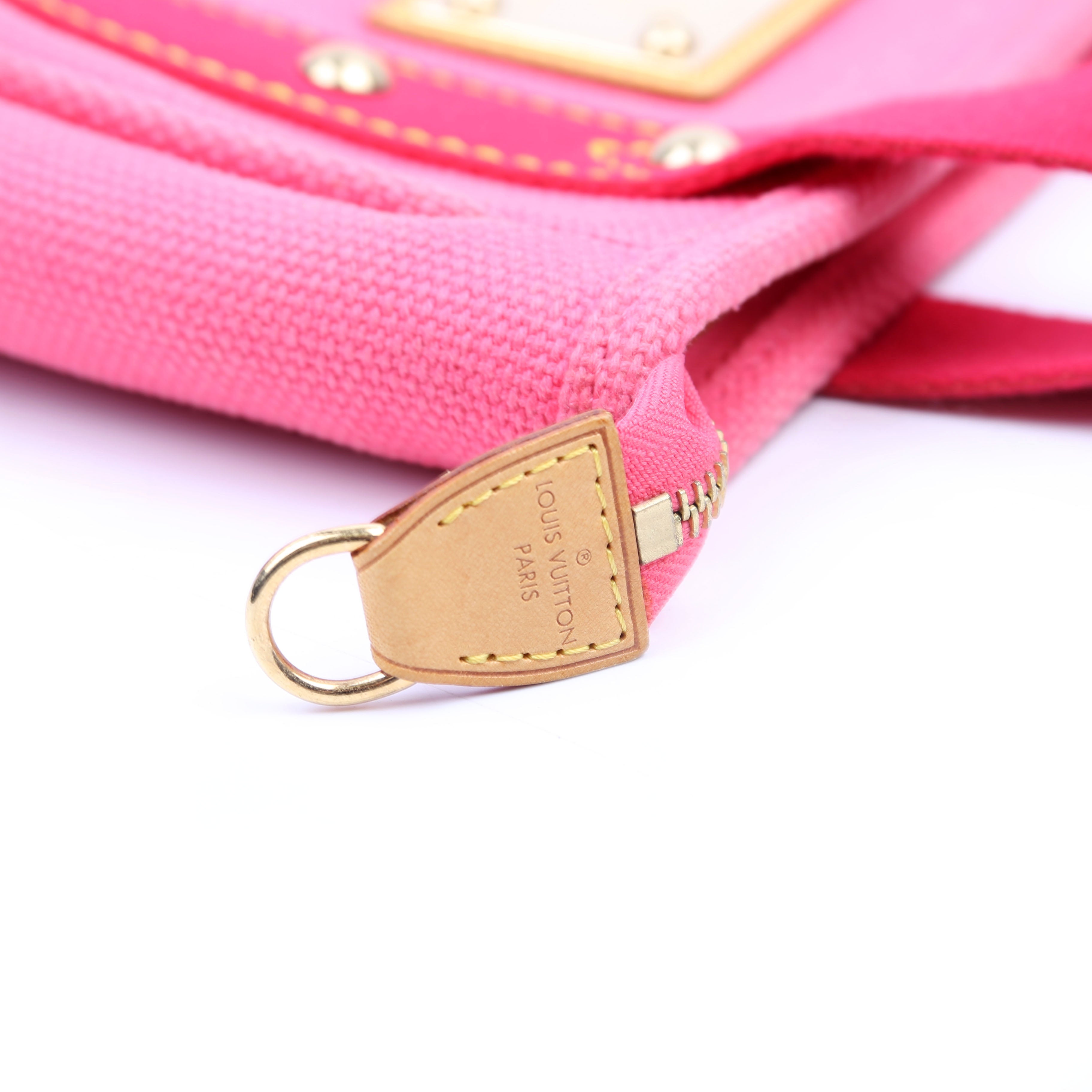 Cabas Antigua Pm Canvas Pink