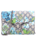 Gucci 401231 Dionysus GG Blooms Mini Wallet Blue