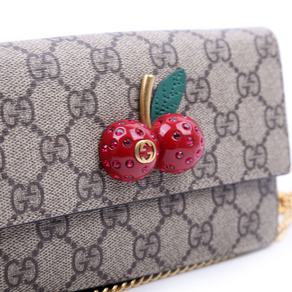 481291 GG Supreme Cherries Mini Bag