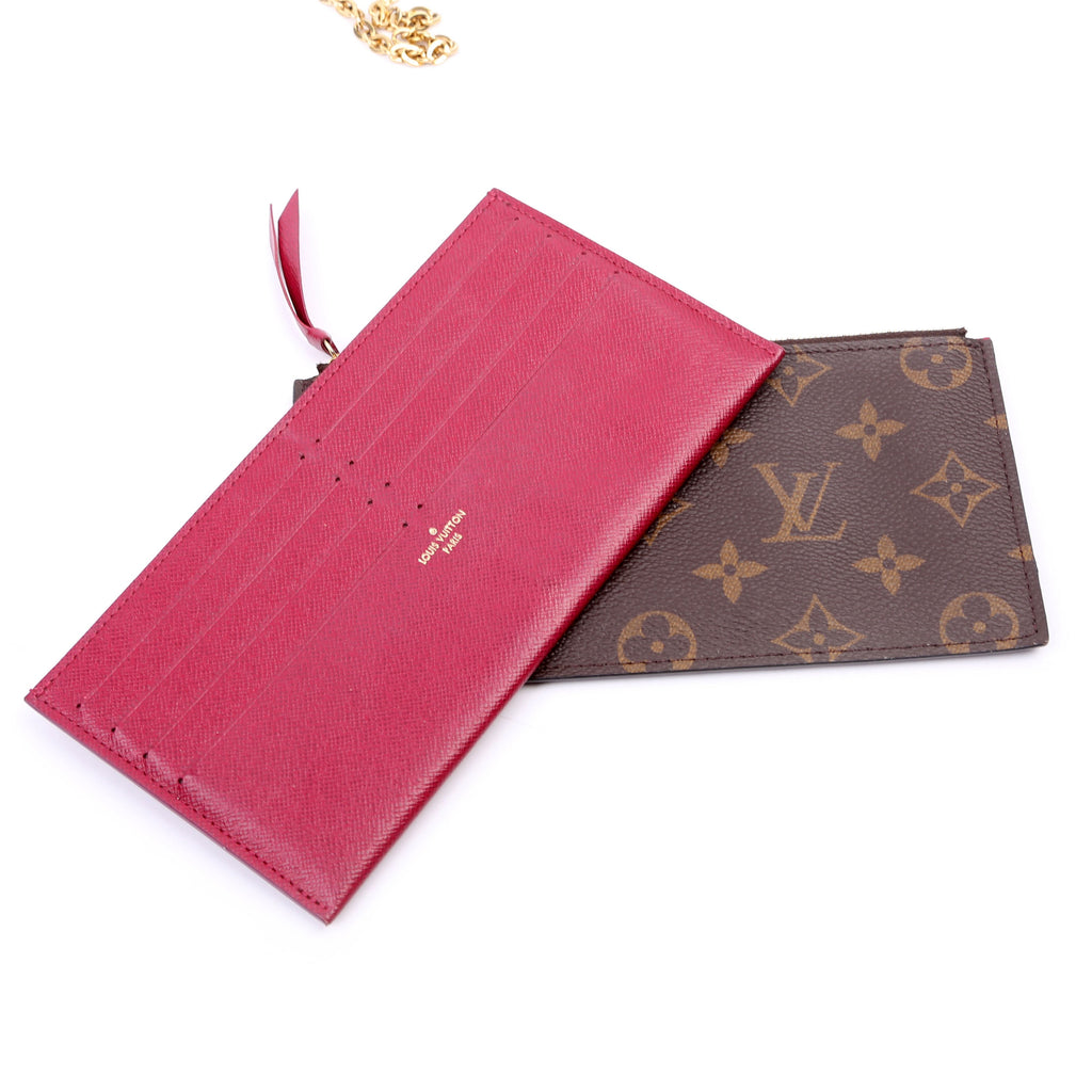 Pochette Felicie Monogram Berry