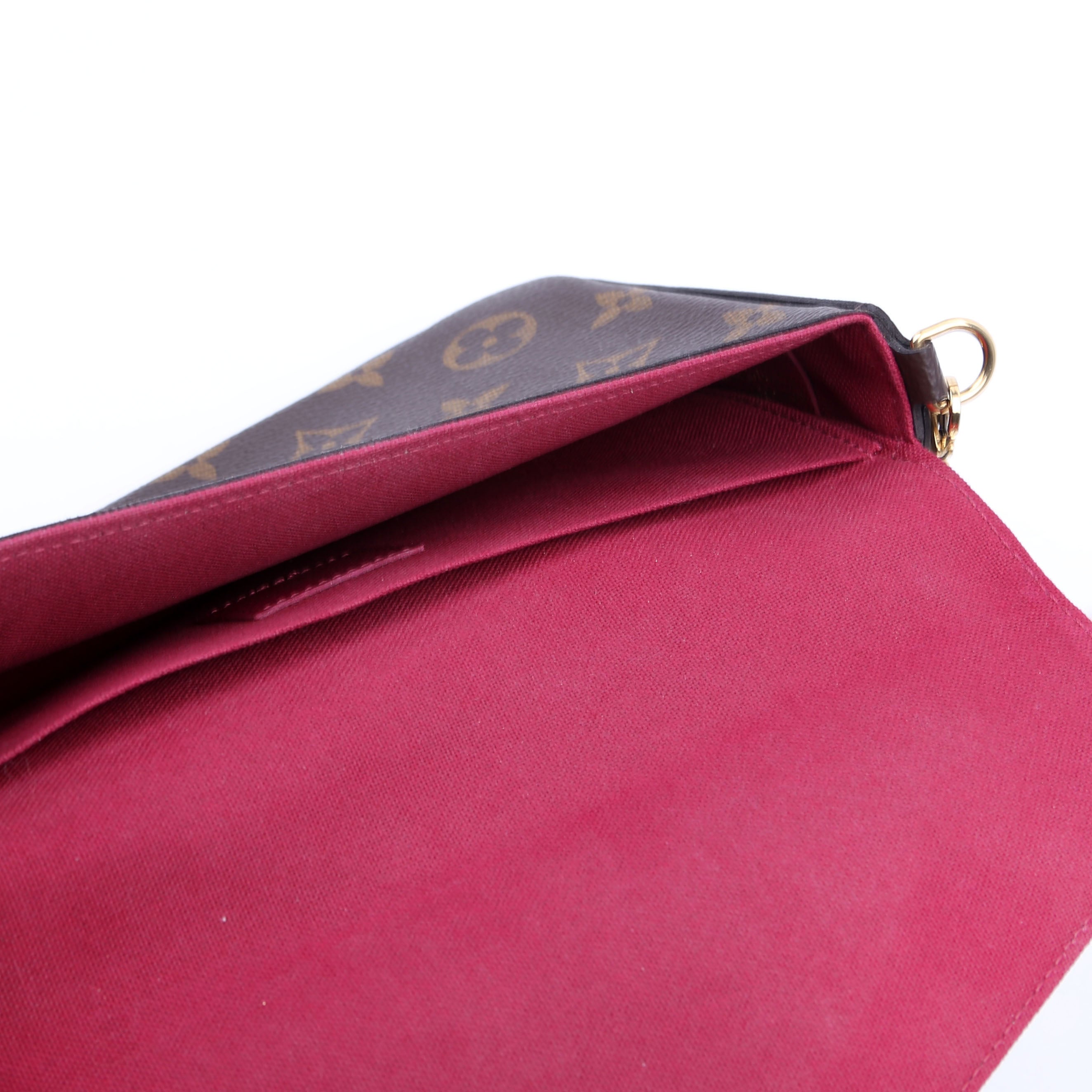 Pochette Felicie Monogram Berry
