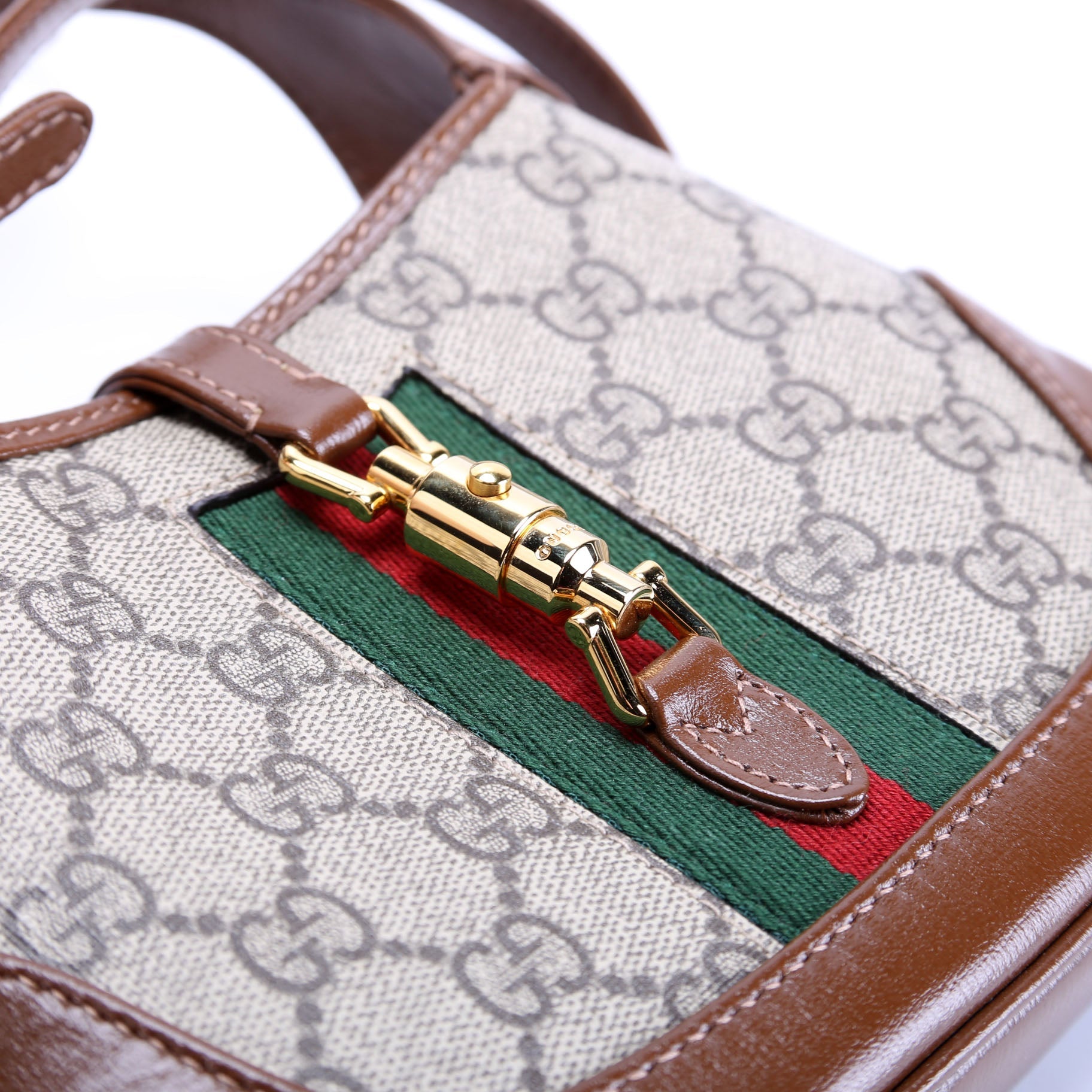 Gucci 637092 Jackie 1961 Mini Hobo Brown