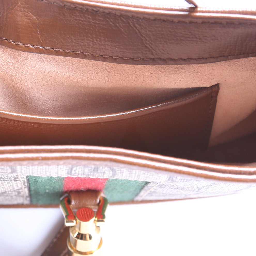Gucci 637092 Jackie 1961 Mini Hobo Brown