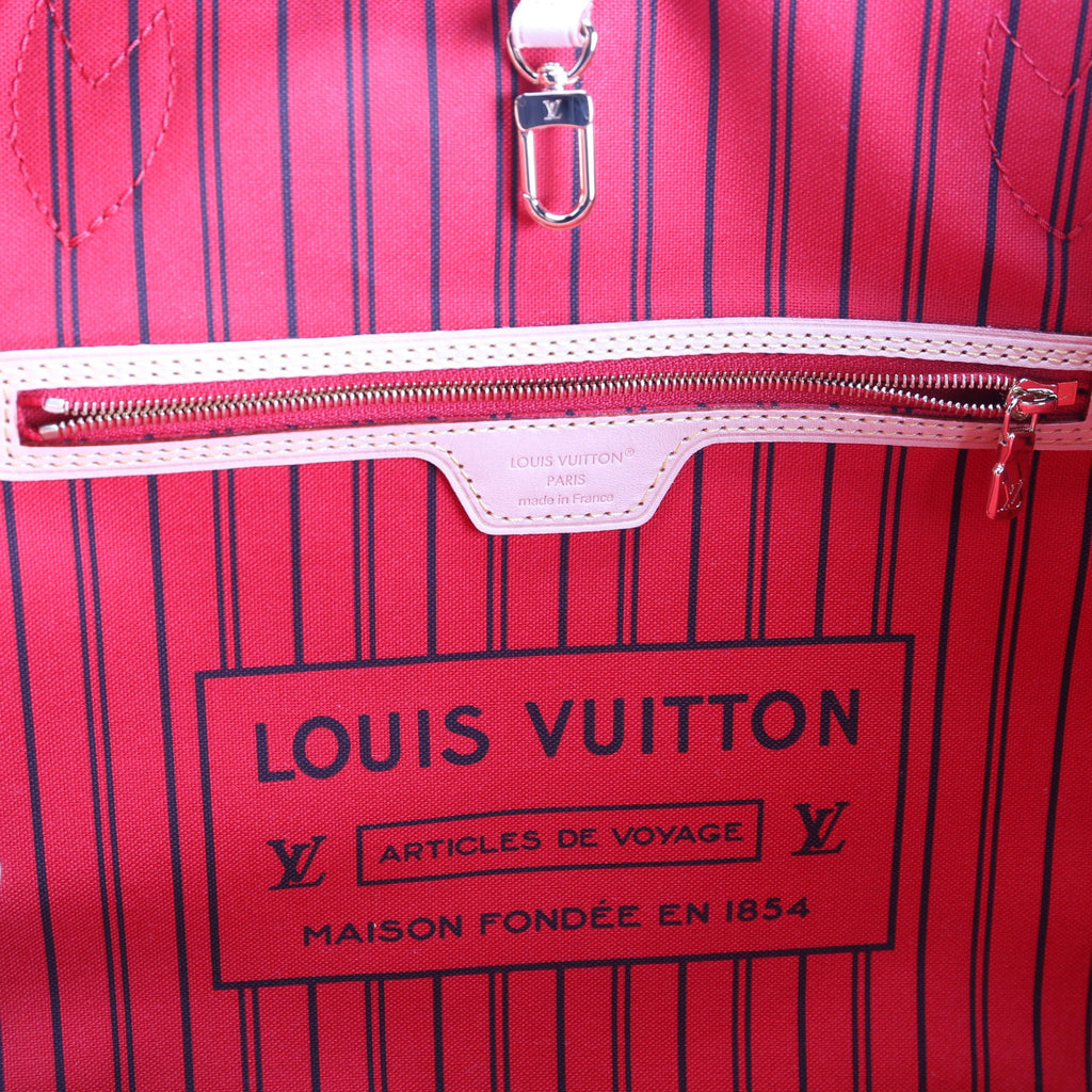 Neverfull MM Monogram Bandouliere Inside Out