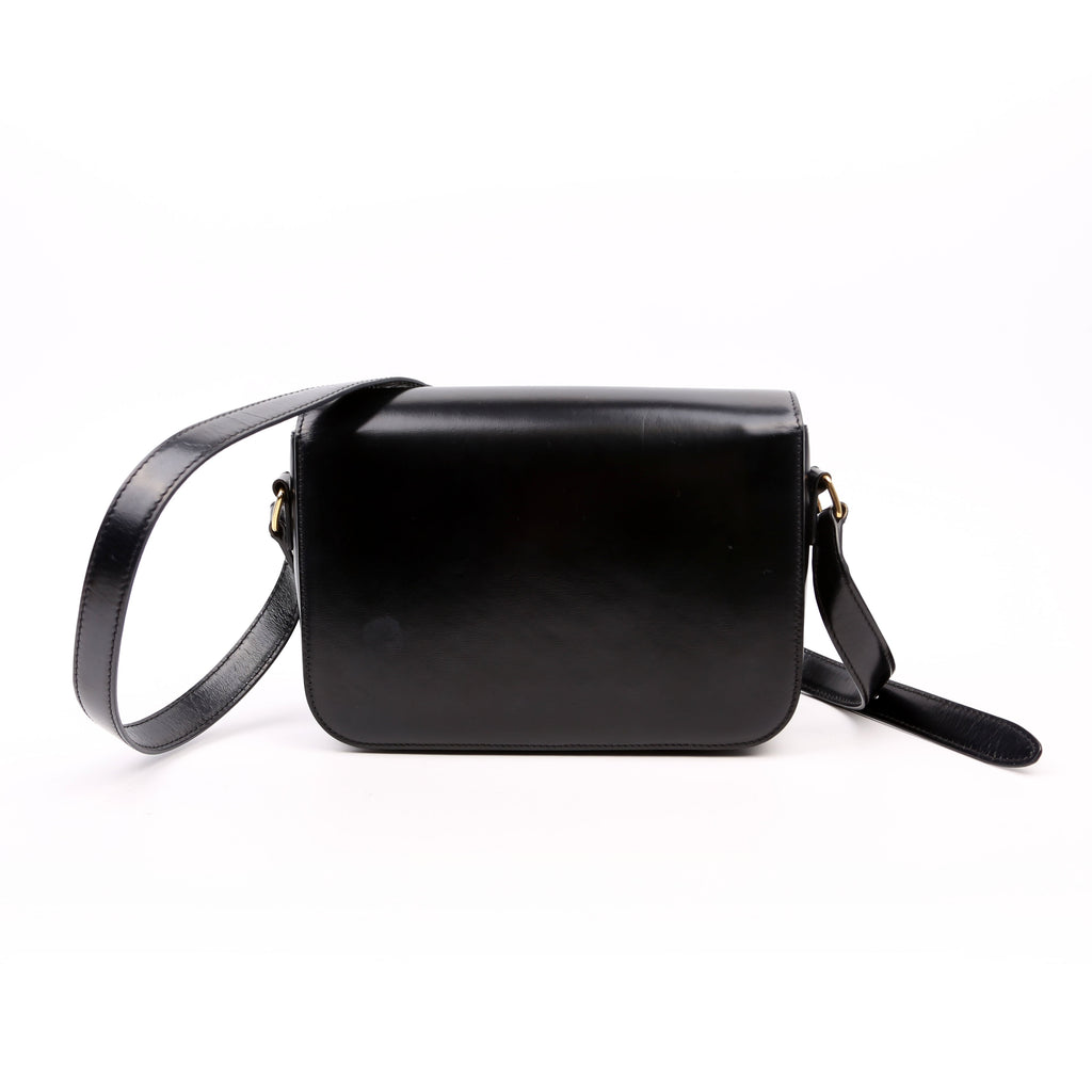 Classique Triomphe Bag Shiny Calfskin Black