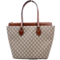 415721 GG Supreme Tote Brown/Beige