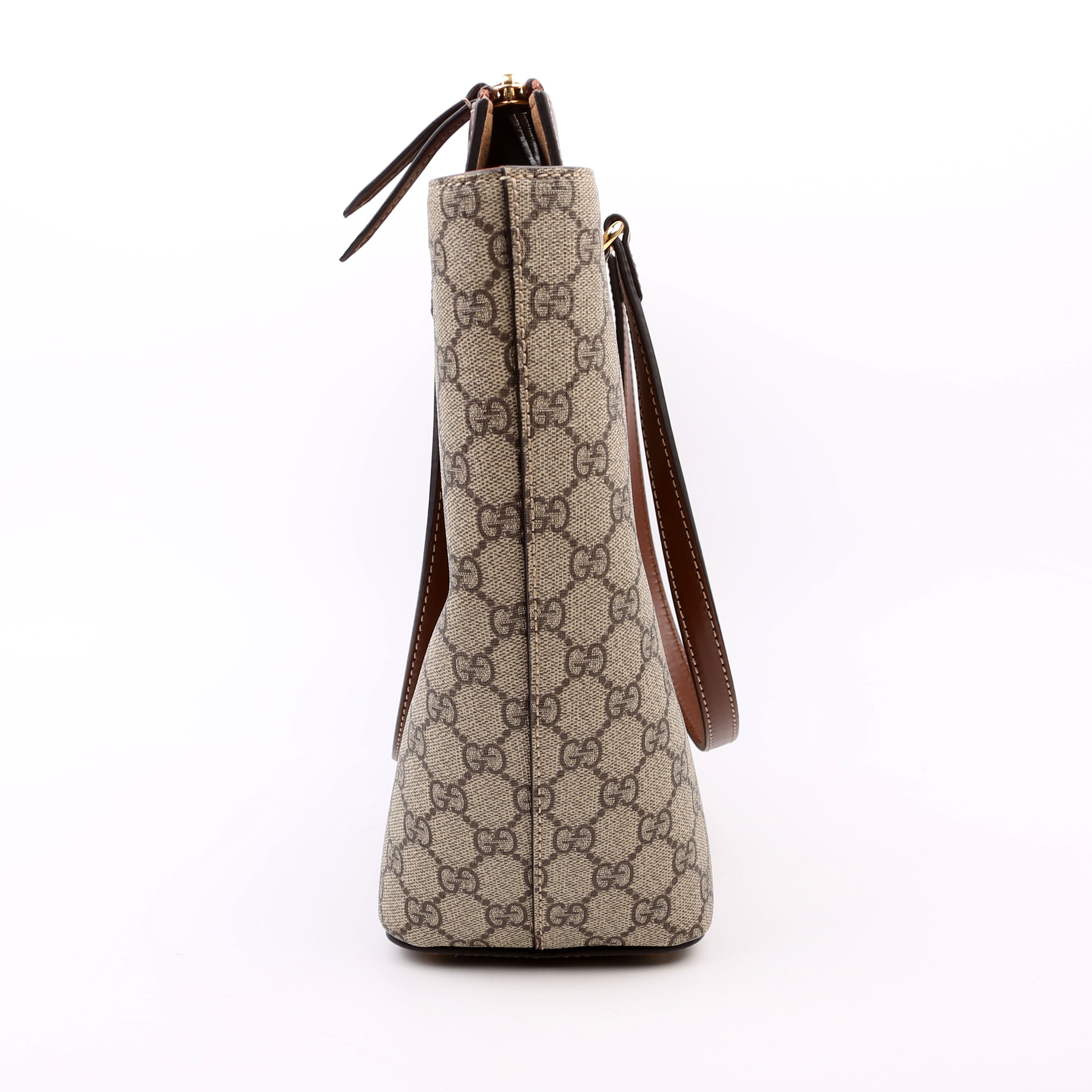 415721 GG Supreme Tote Brown/Beige