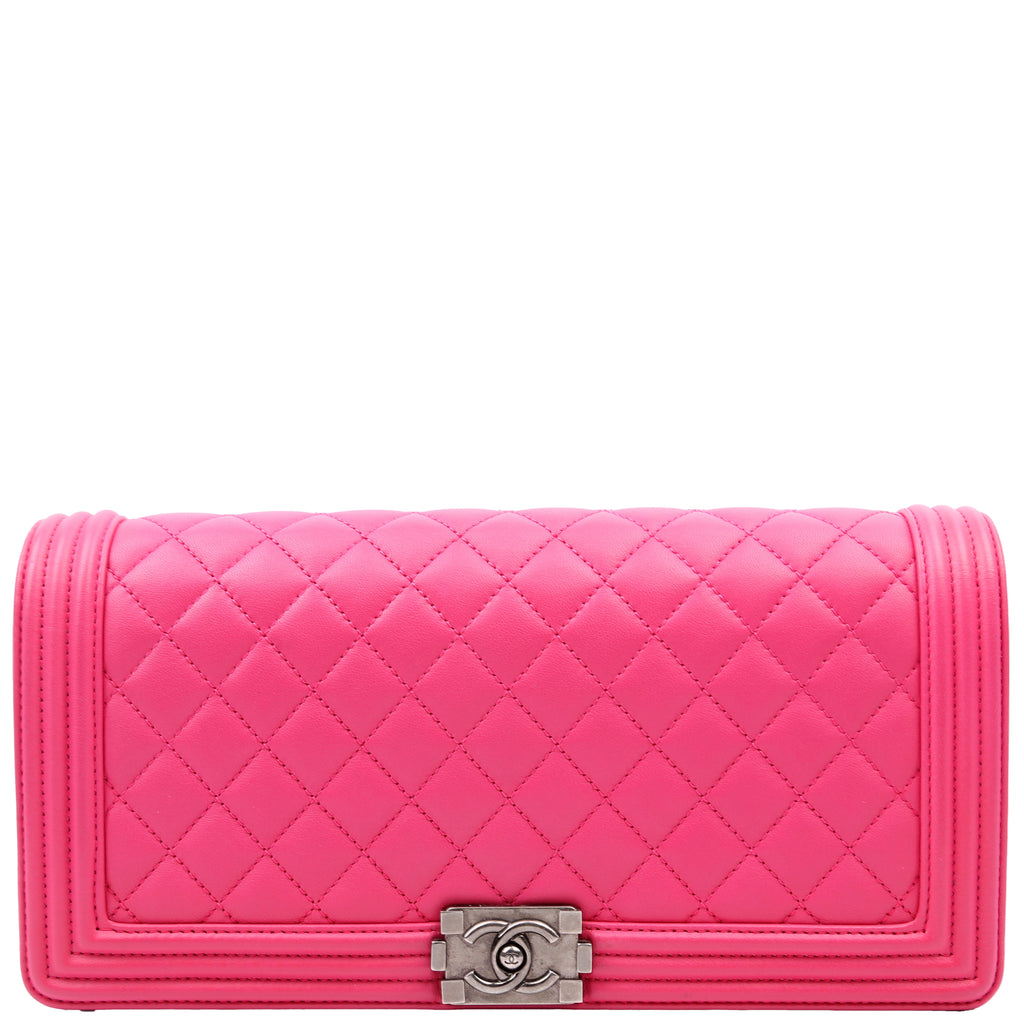 Boy Flap Clutch 19M Pink