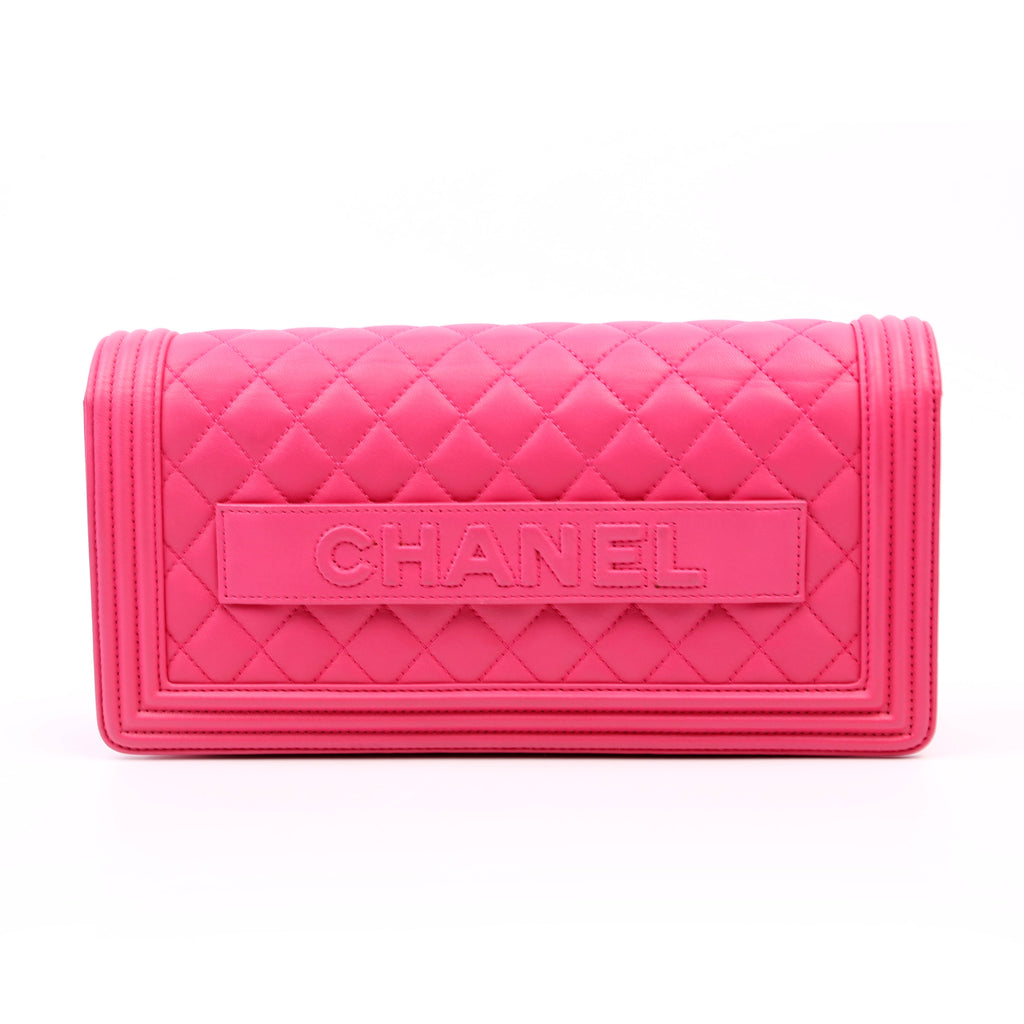 Boy Flap Clutch 19M Pink