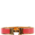 Clic Clac Narrow PM Bracelet Coral/Gold