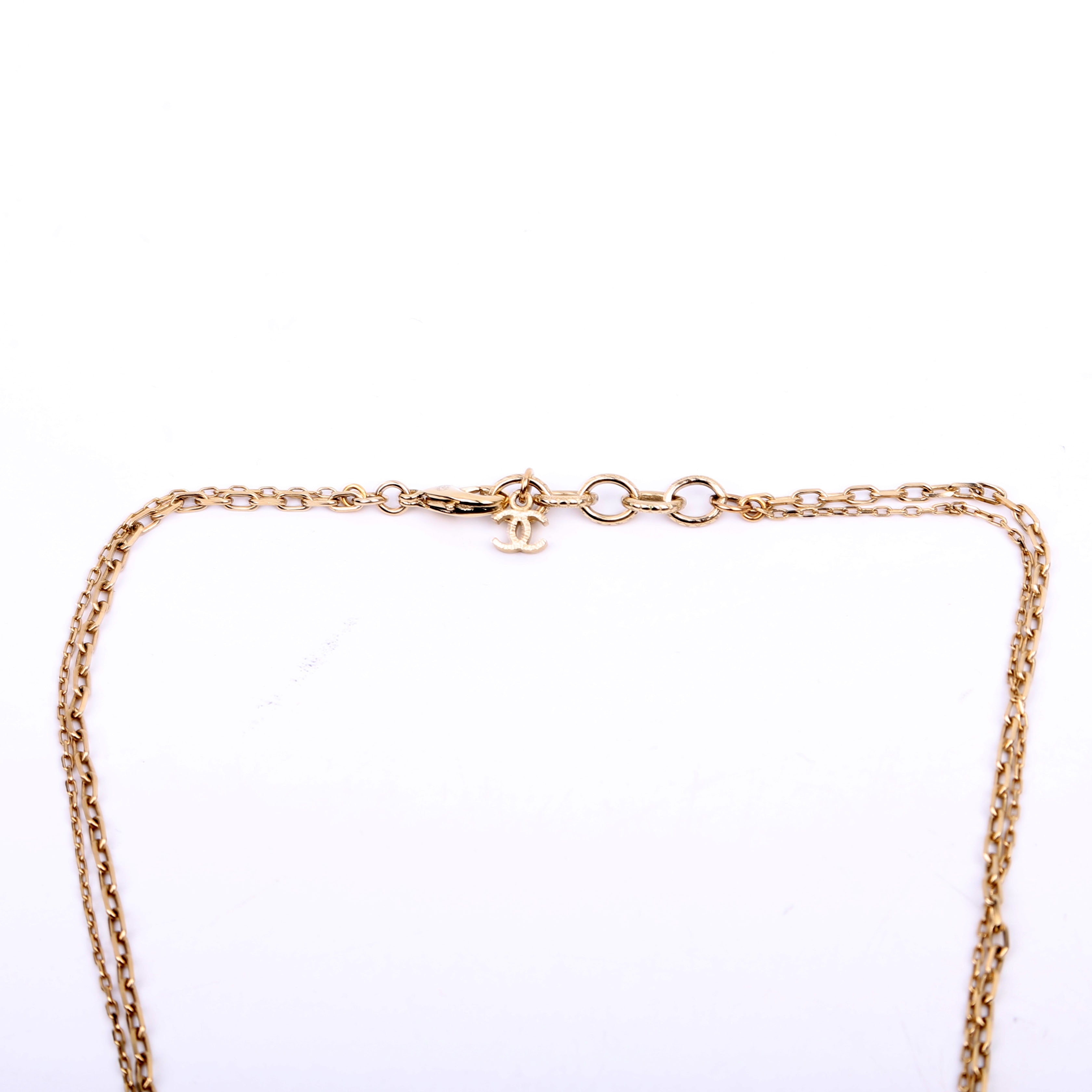 I Love Chanel Necklace Gold