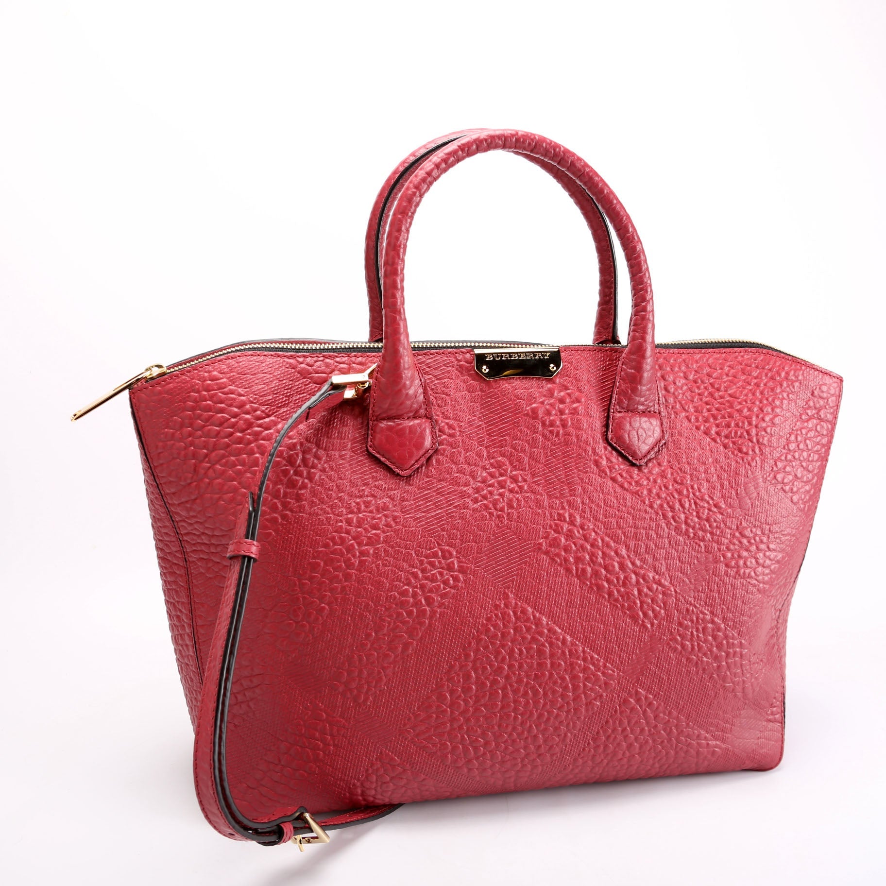 Heritage Leather Dewsbury Medium Tote Berry