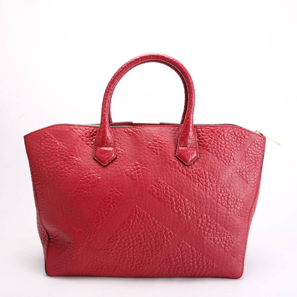 Heritage Leather Dewsbury Medium Tote Berry