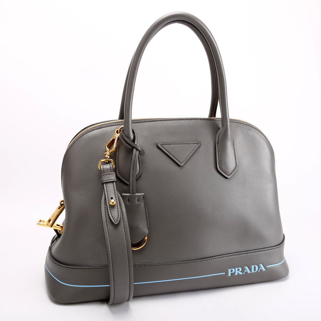 1BA198 City Calfskin Mirage Promenade Grey