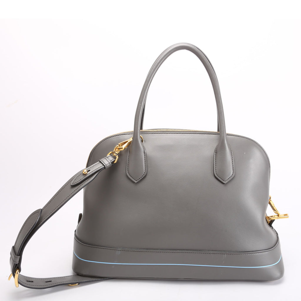 1BA198 City Calfskin Mirage Promenade Grey