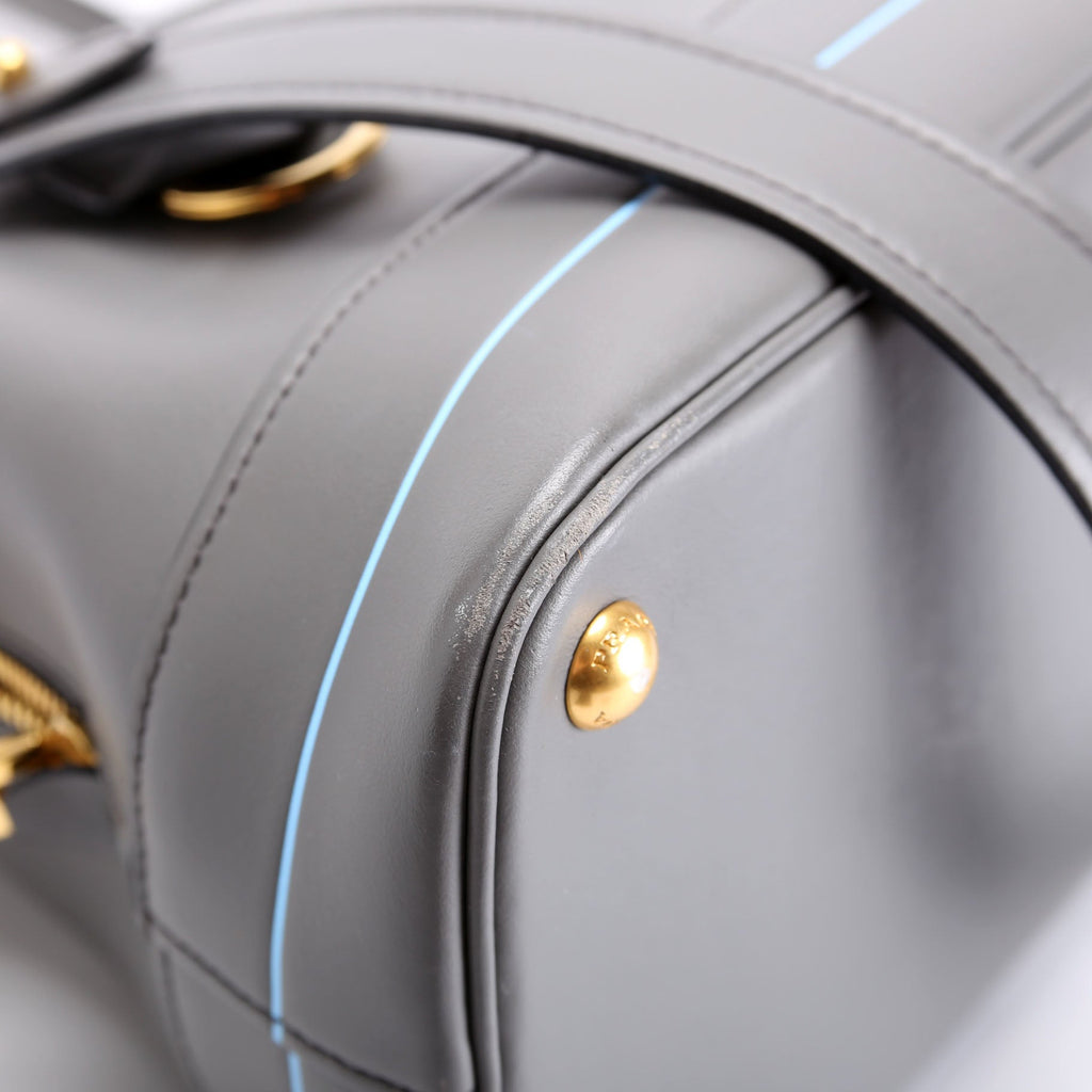 1BA198 City Calfskin Mirage Promenade Grey