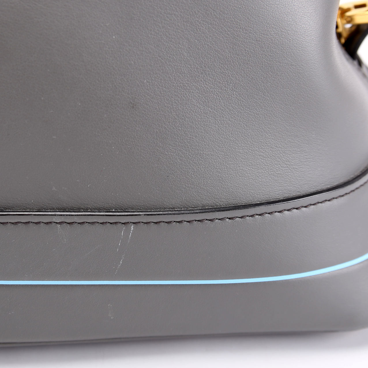 1BA198 City Calfskin Mirage Promenade Grey