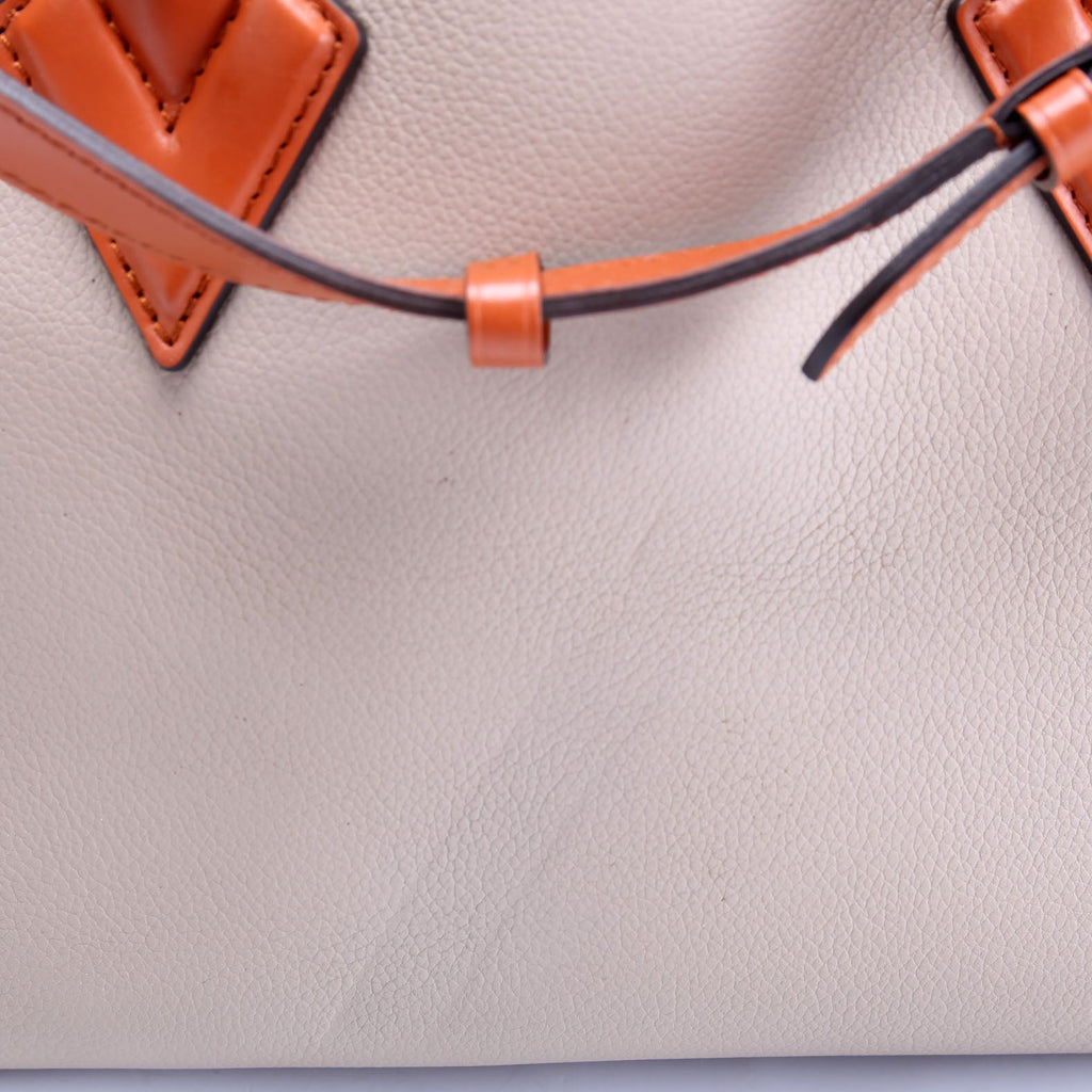 On My Side MM Calfskin Taupe