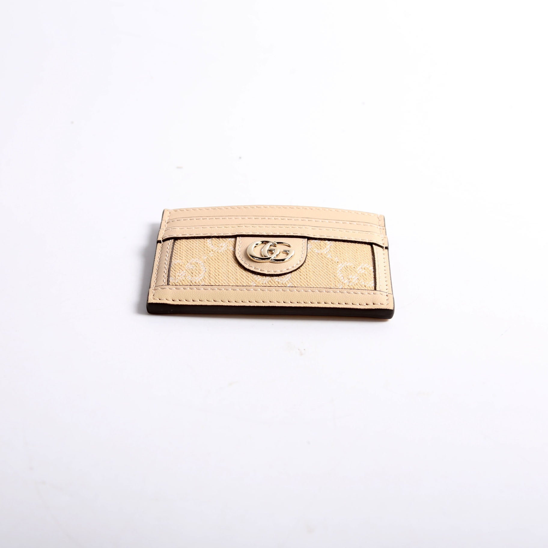 523159 Ophidia GG Card Case Nude