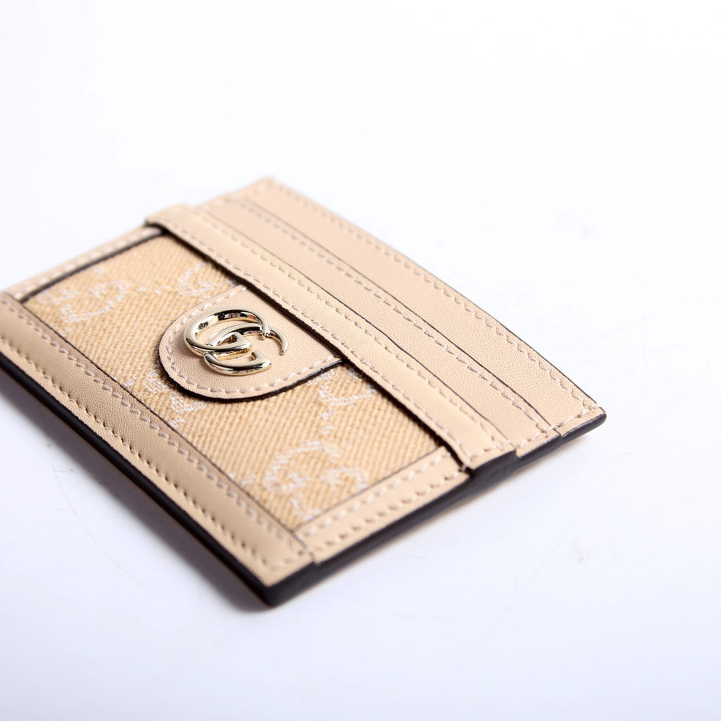 523159 Ophidia GG Card Case Nude