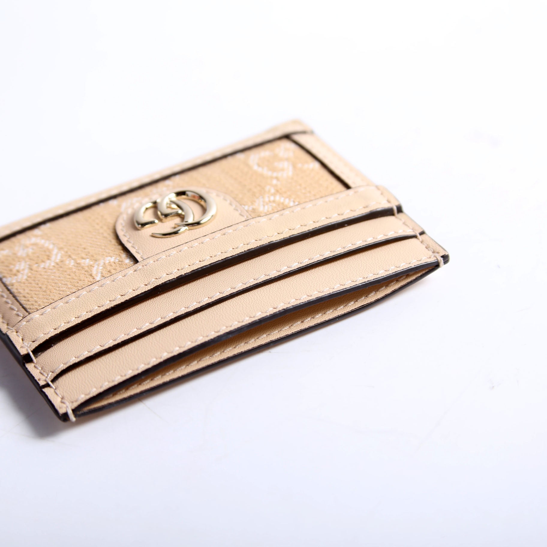 523159 Ophidia GG Card Case Nude