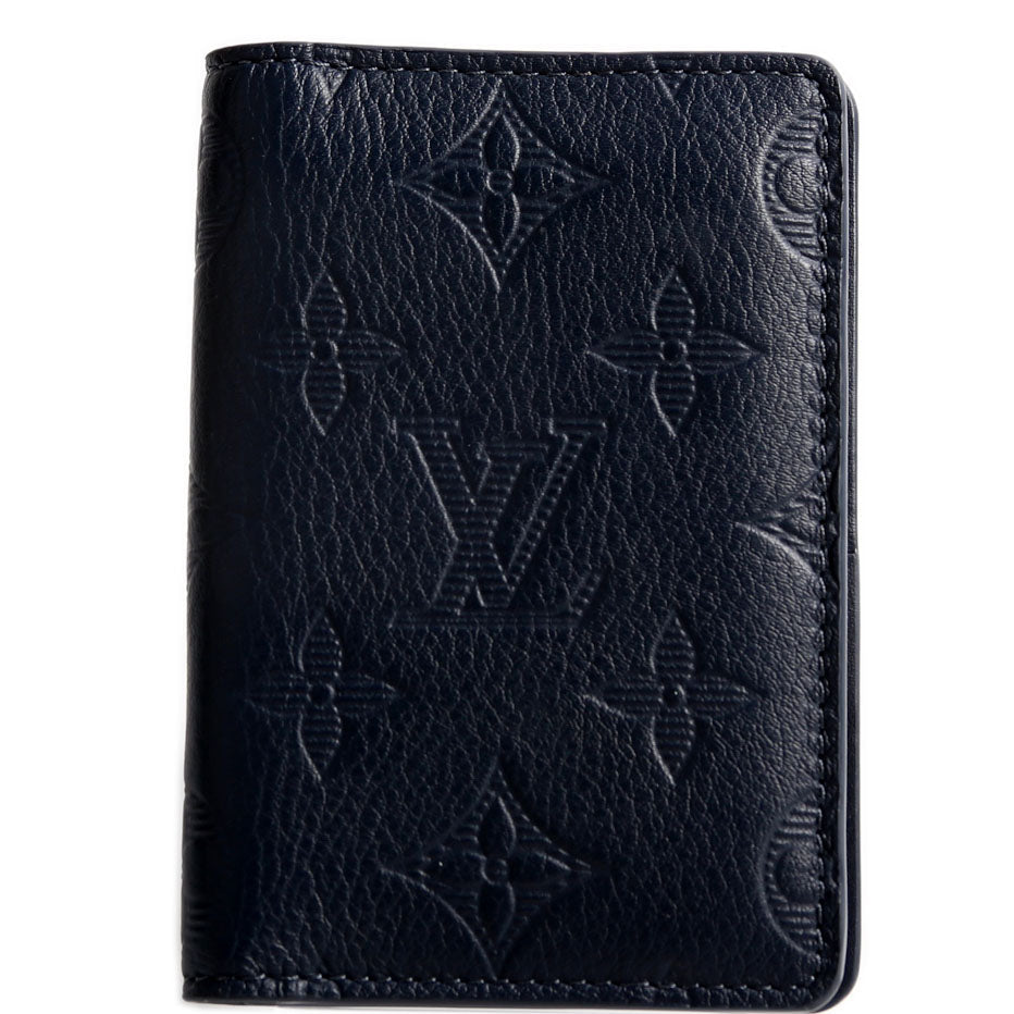 Pocket Organizer Monogram Shadow Calfskin Navy
