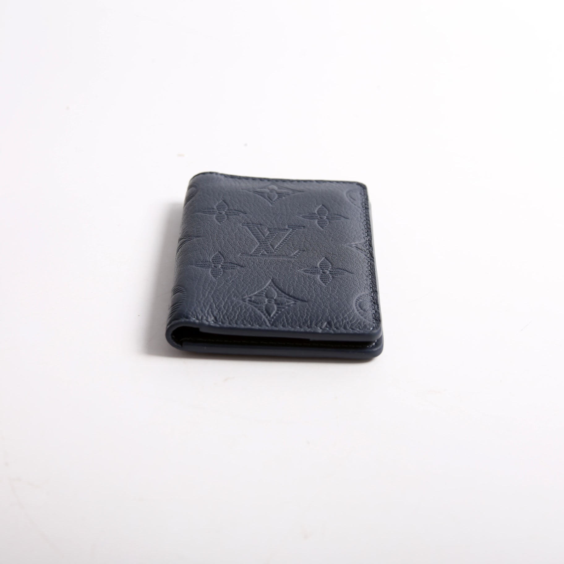 Pocket Organizer Monogram Shadow Calfskin Navy