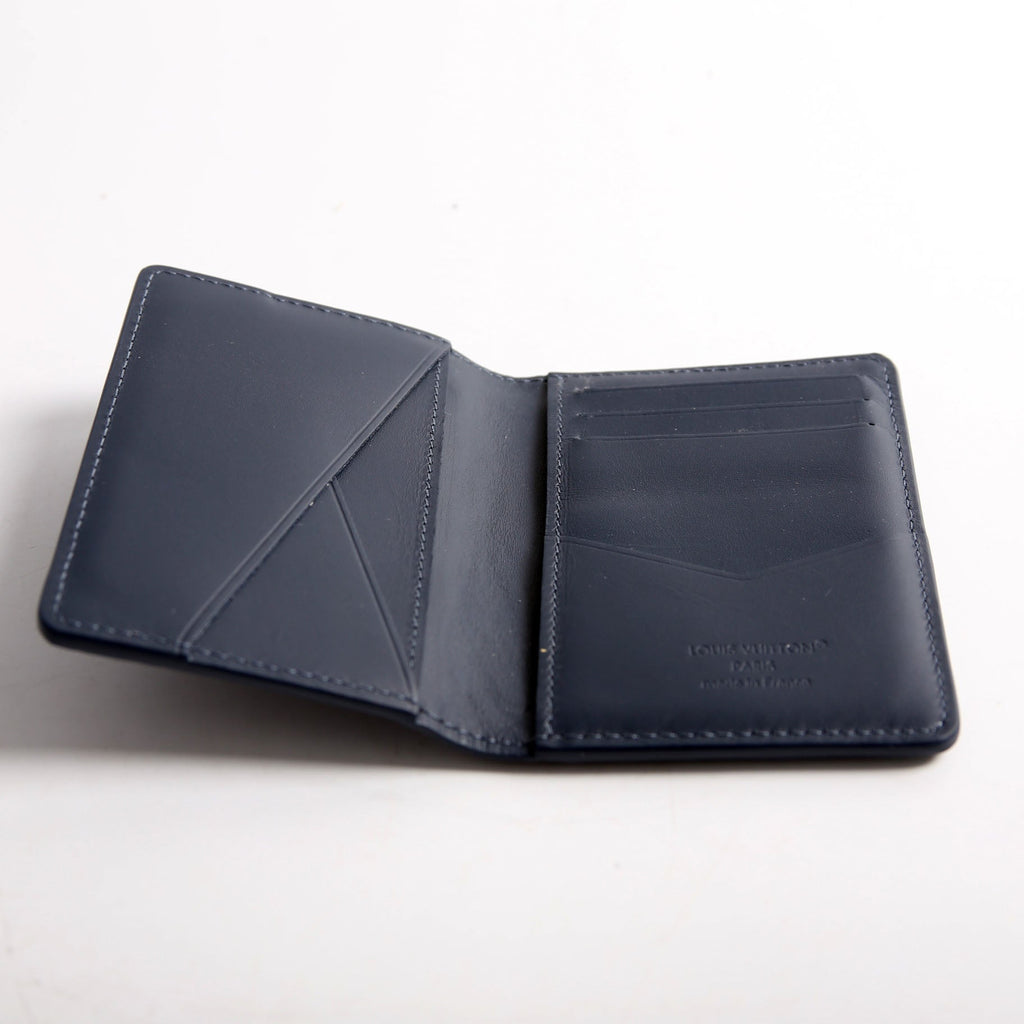 Pocket Organizer Monogram Shadow Calfskin Navy