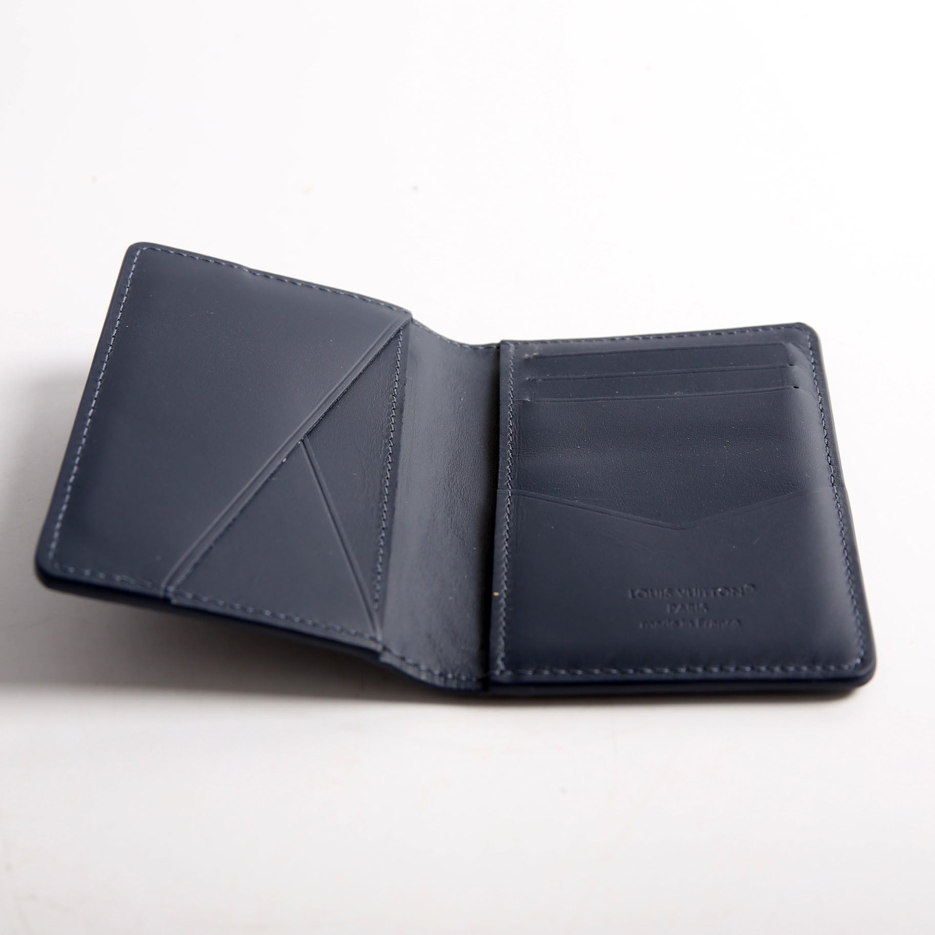 Pocket Organizer Monogram Shadow Calfskin Navy