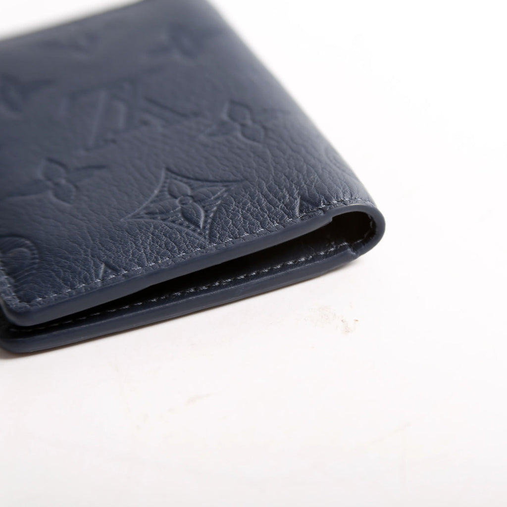 Pocket Organizer Monogram Shadow Calfskin Navy
