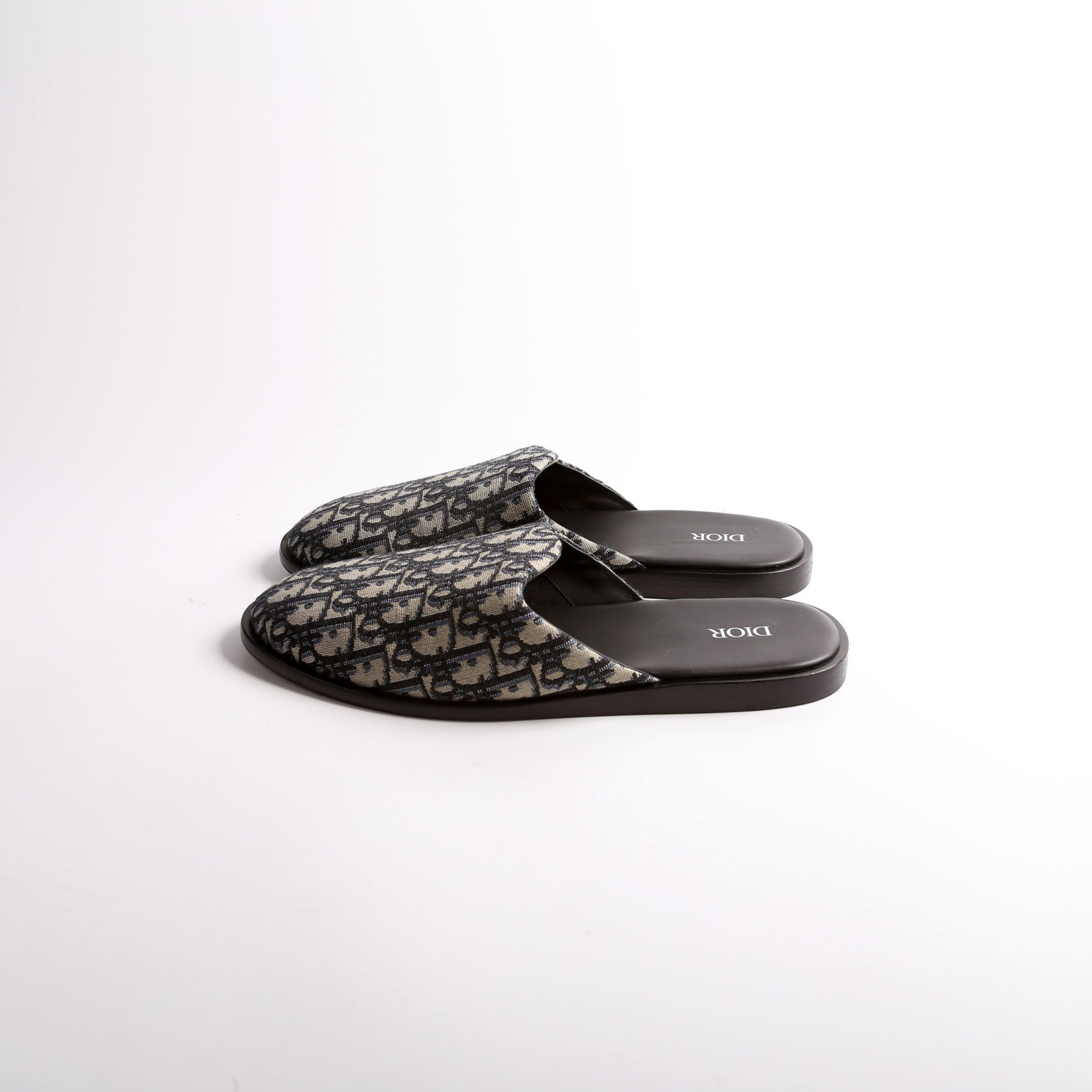 Indior Mules Oblique Canvas Size 42