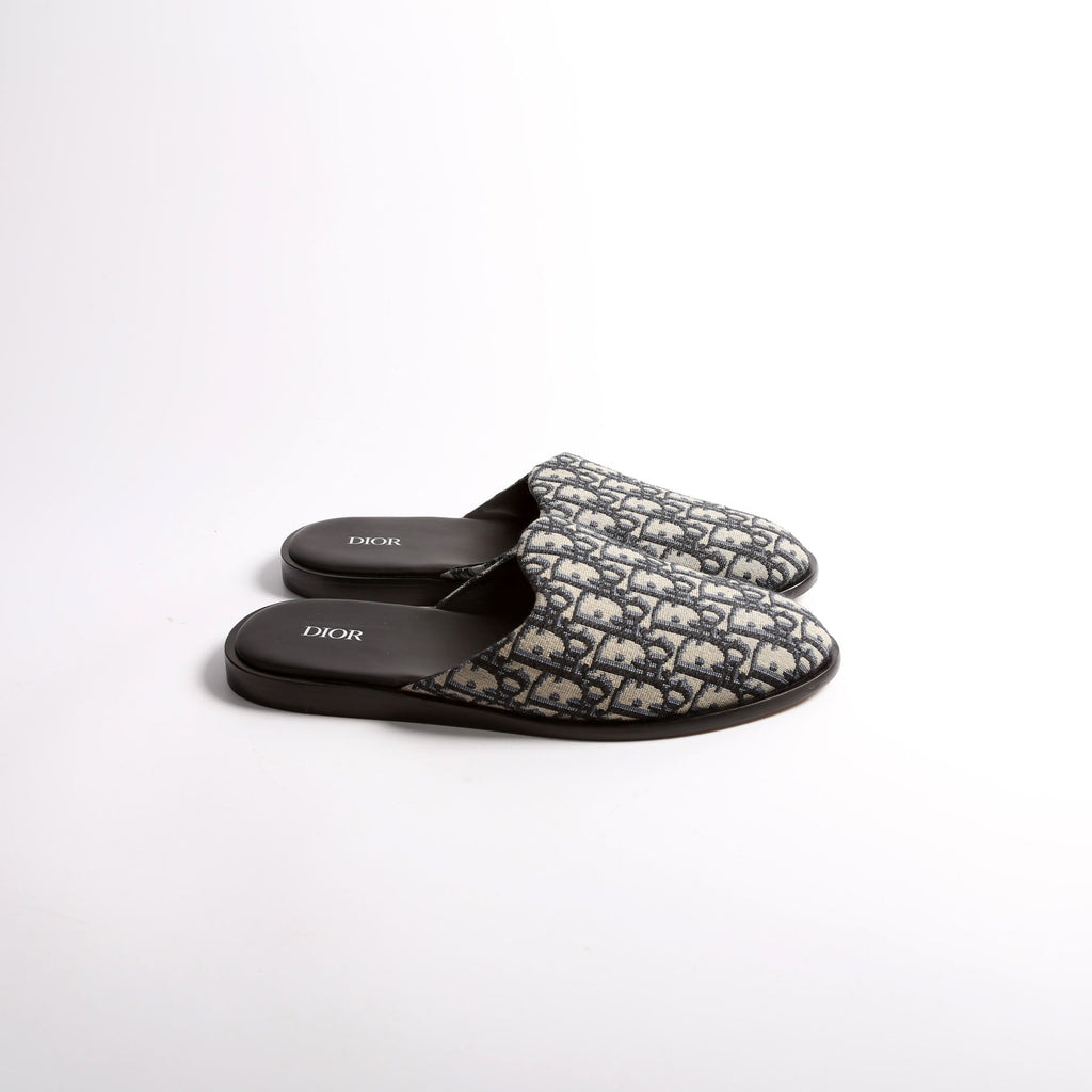 Indior Mules Oblique Canvas Size 42