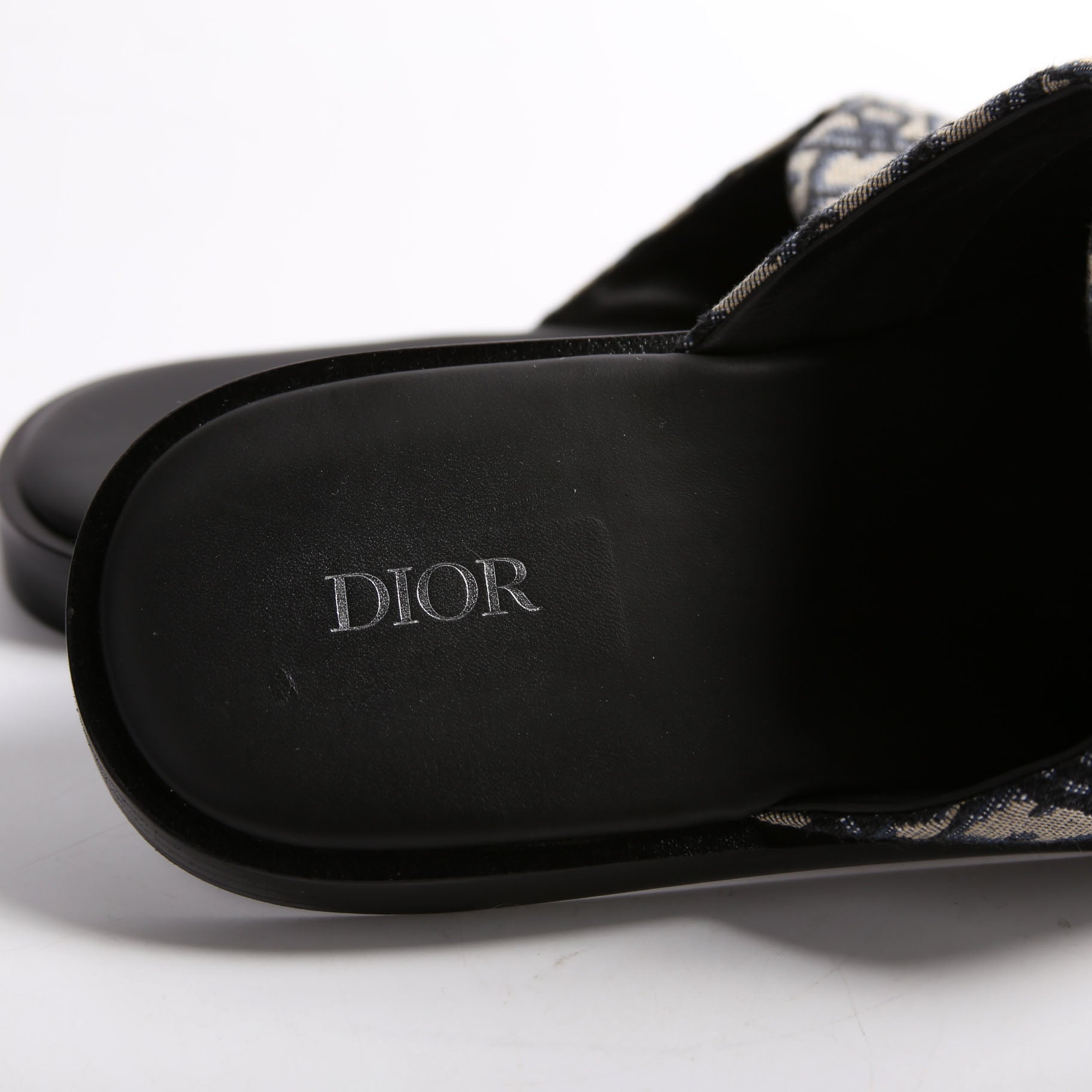 Indior Mules Oblique Canvas Size 42