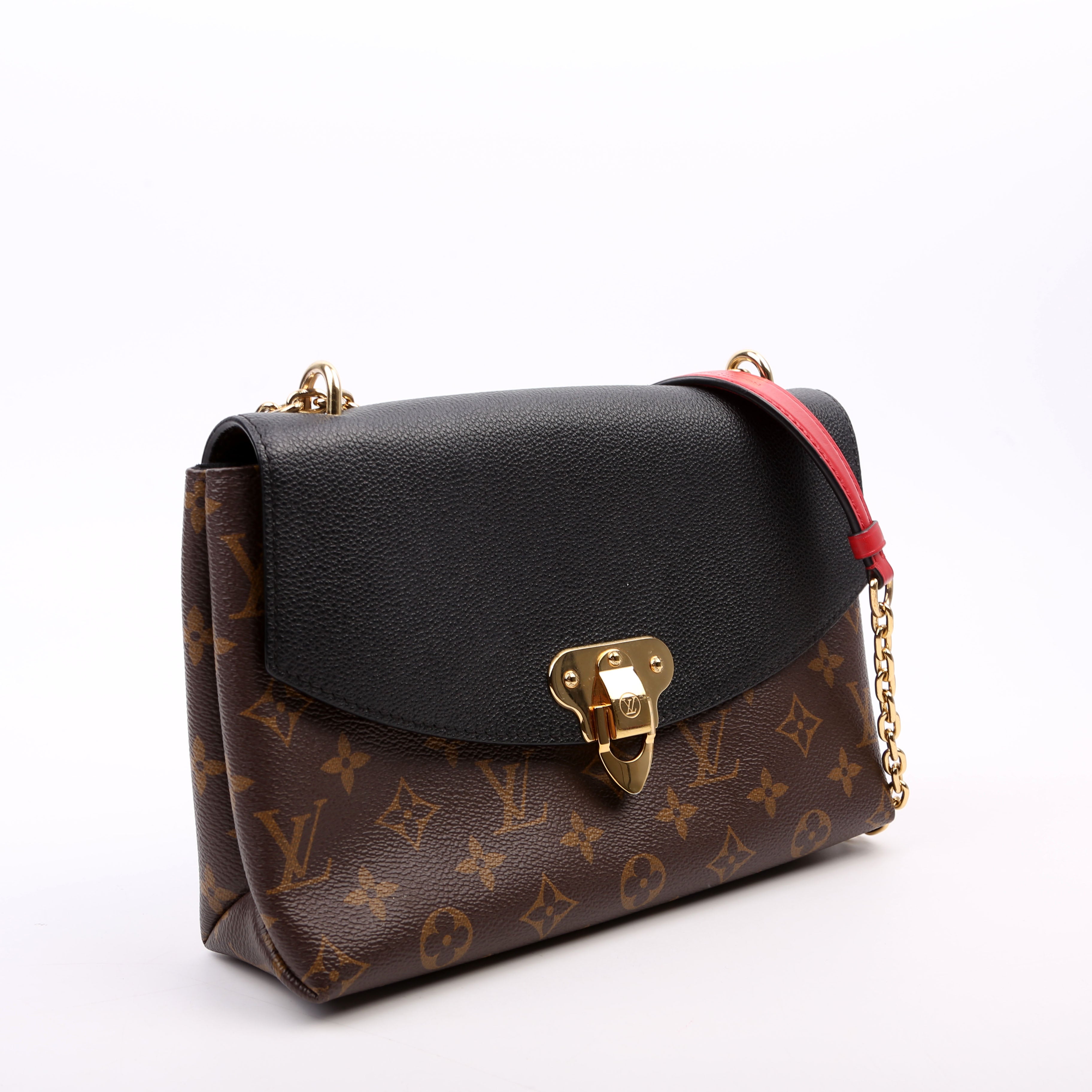 St Placide Monogram Black/Red
