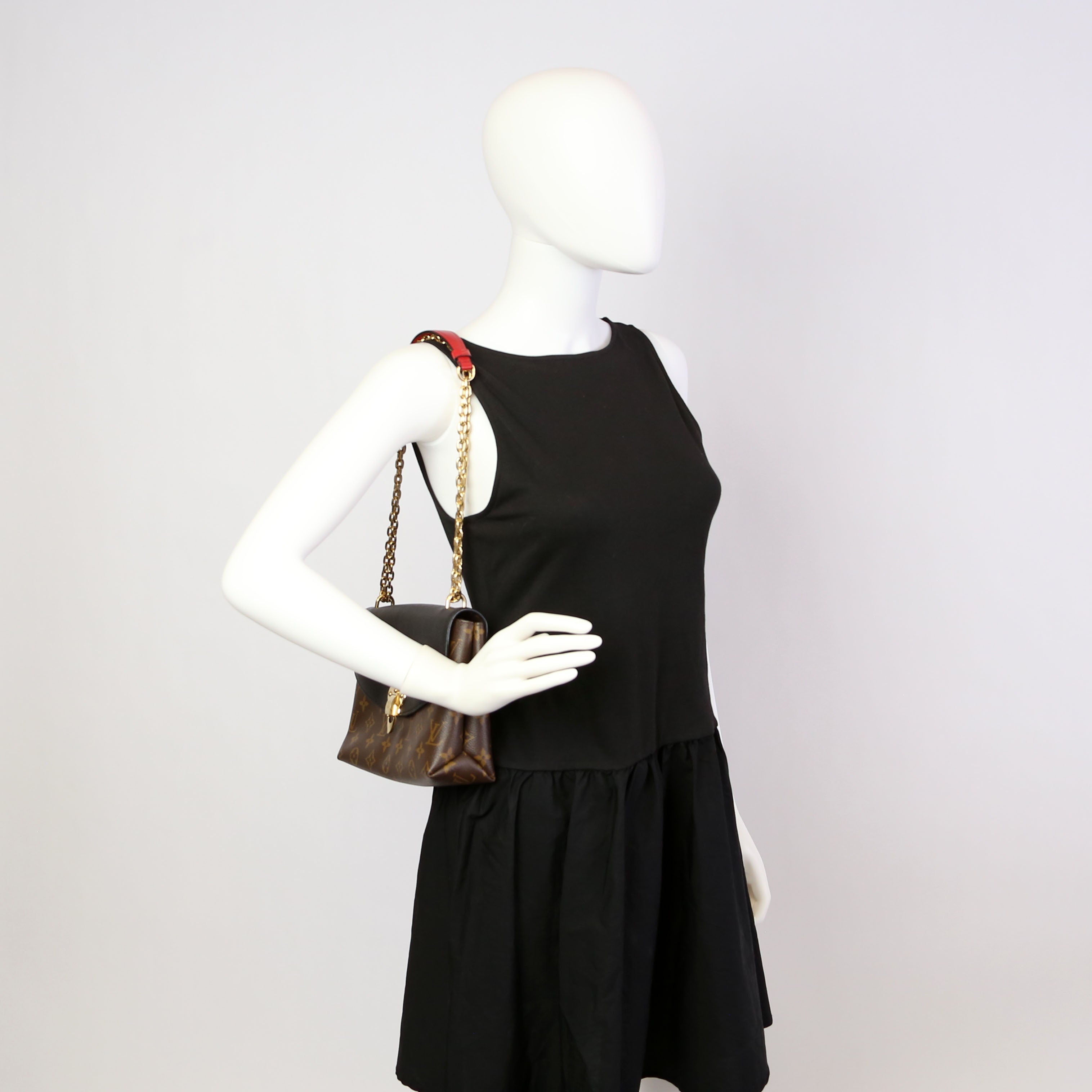 St Placide Monogram Black/Red