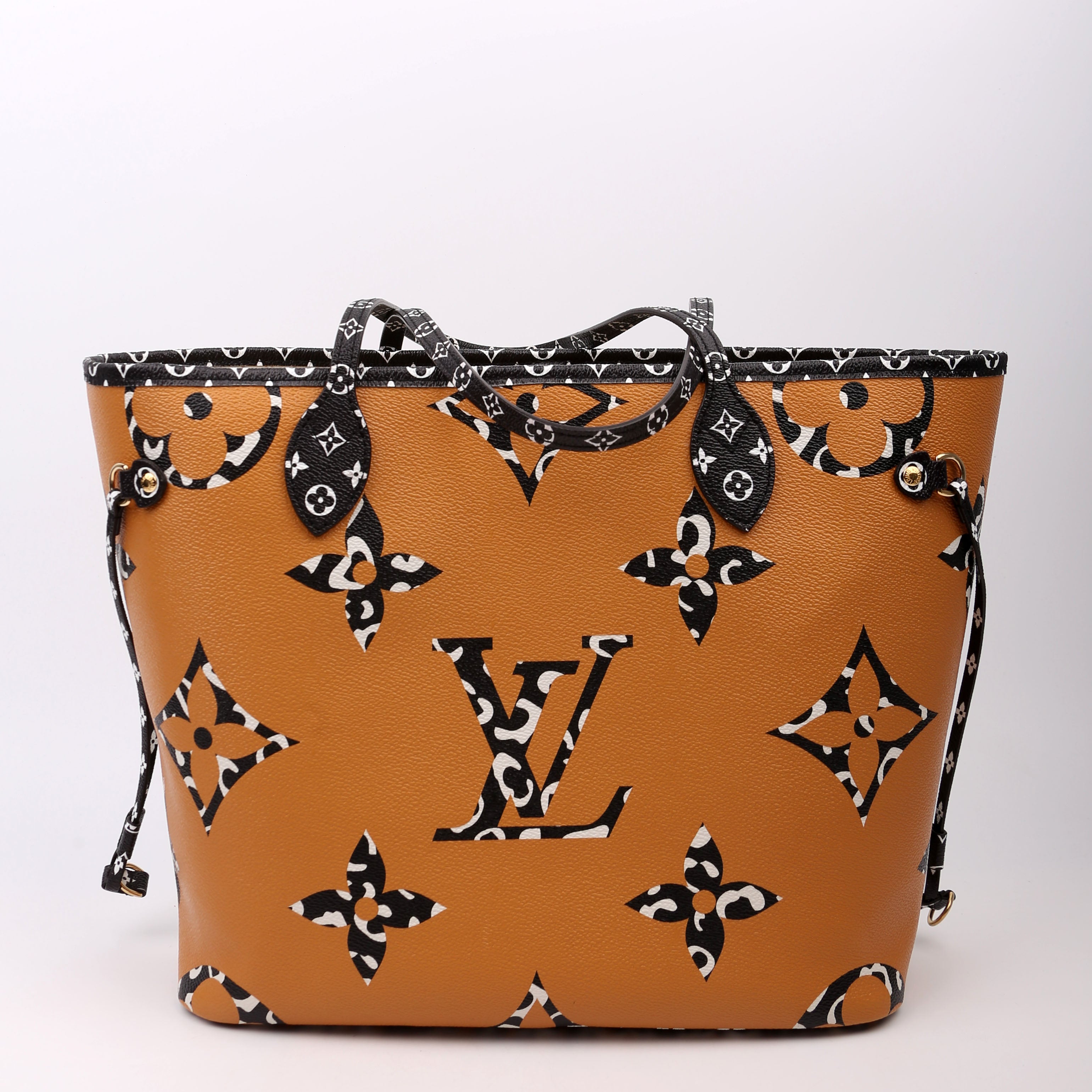 Neverfull With Wallet MM Jungle Ivory/Brown