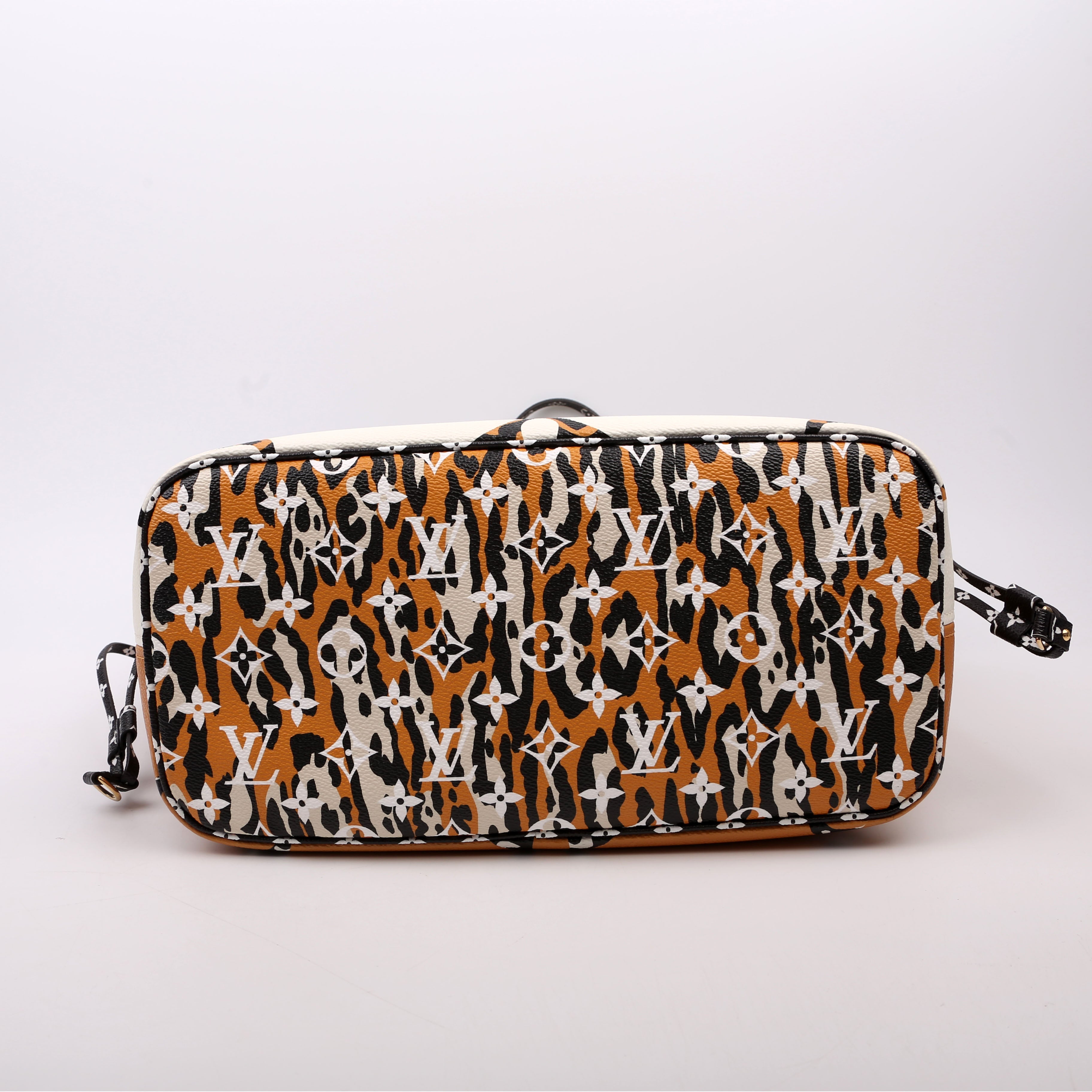 Neverfull With Wallet MM Jungle Ivory/Brown