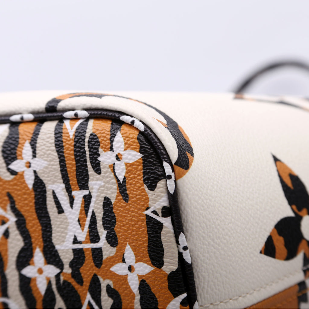 Neverfull With Wallet MM Jungle Ivory/Brown