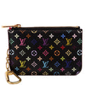 Pochette Cles NM Multicolor Monogram Black