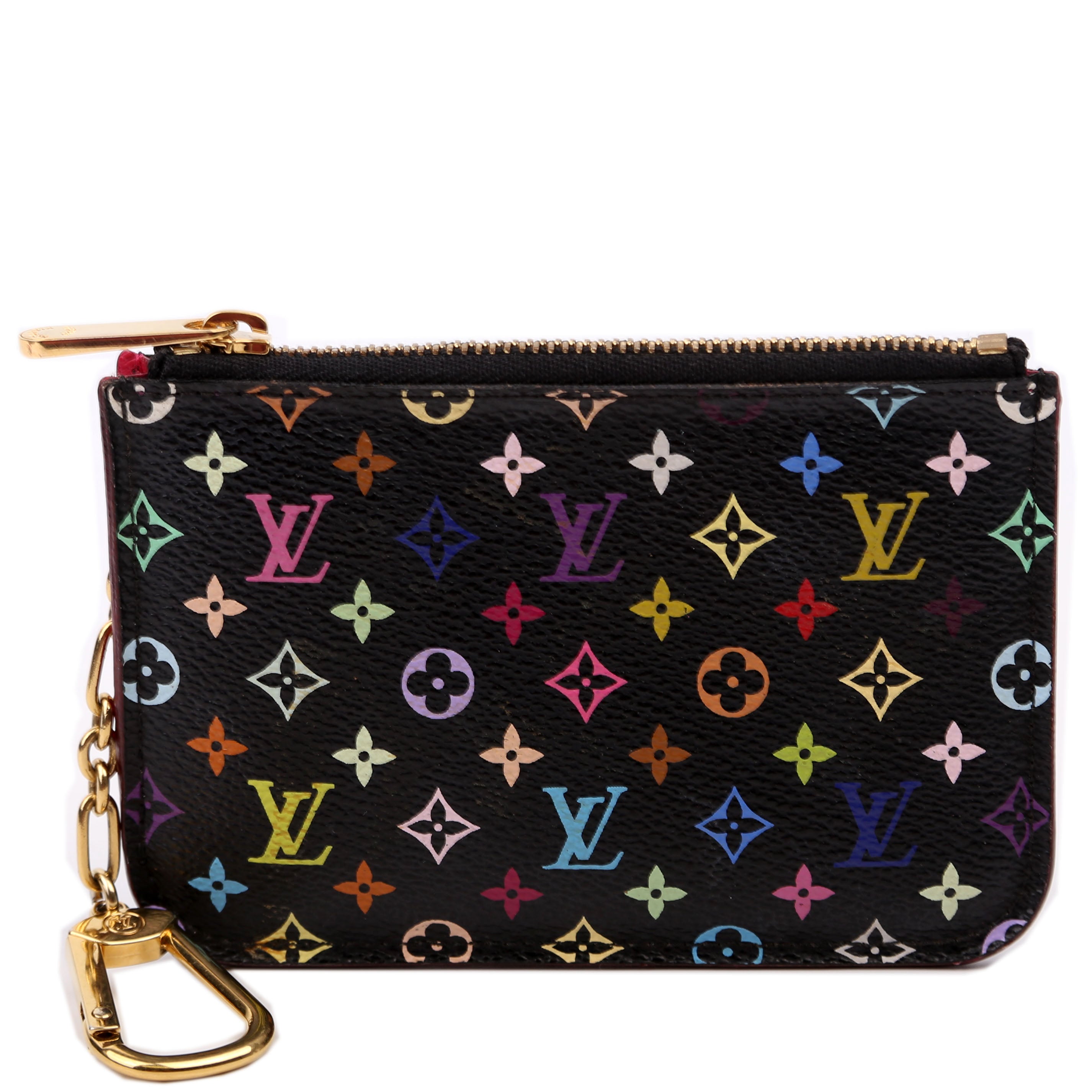 Pochette Cles NM Multicolor Monogram Black