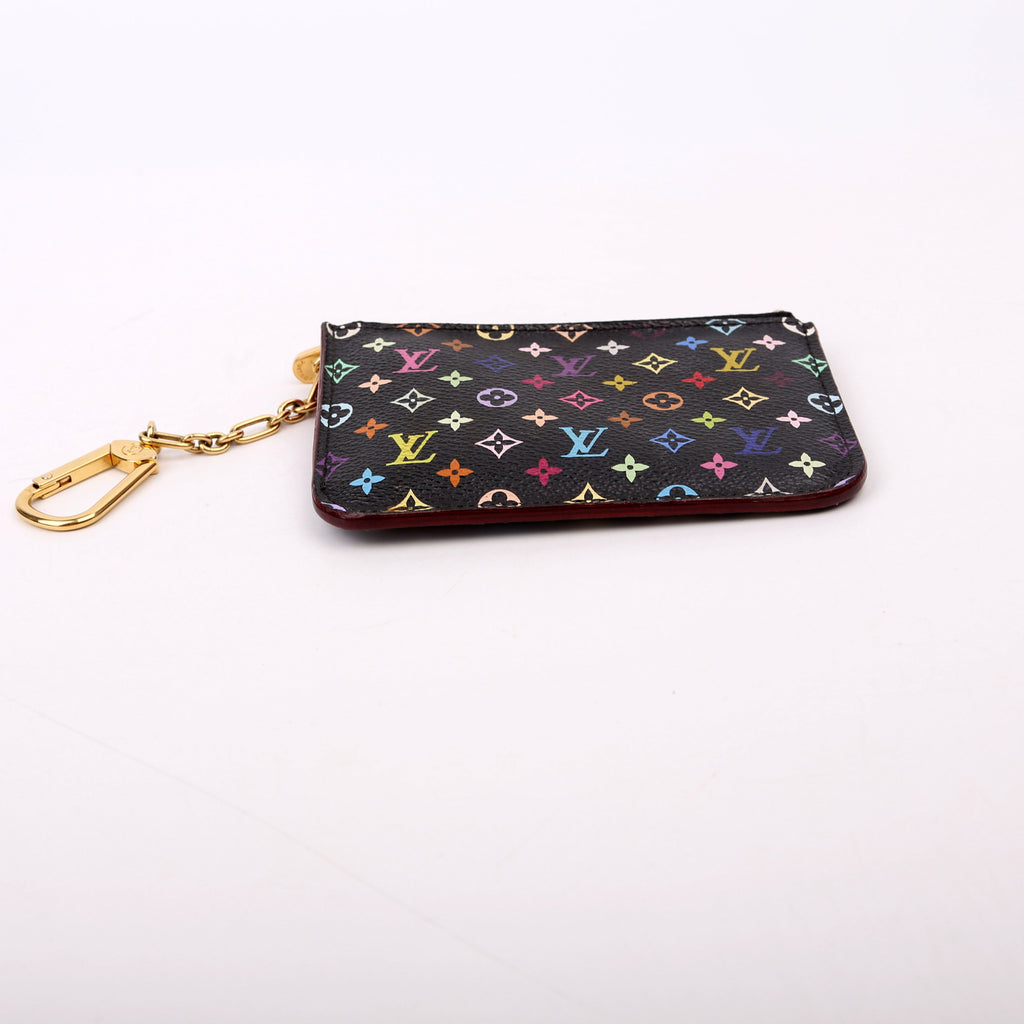 Pochette Cles NM Multicolor Monogram Black