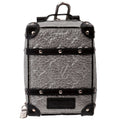 Soft Trunk Backpack Bag Charm Monogram Taurillon Silver/Black