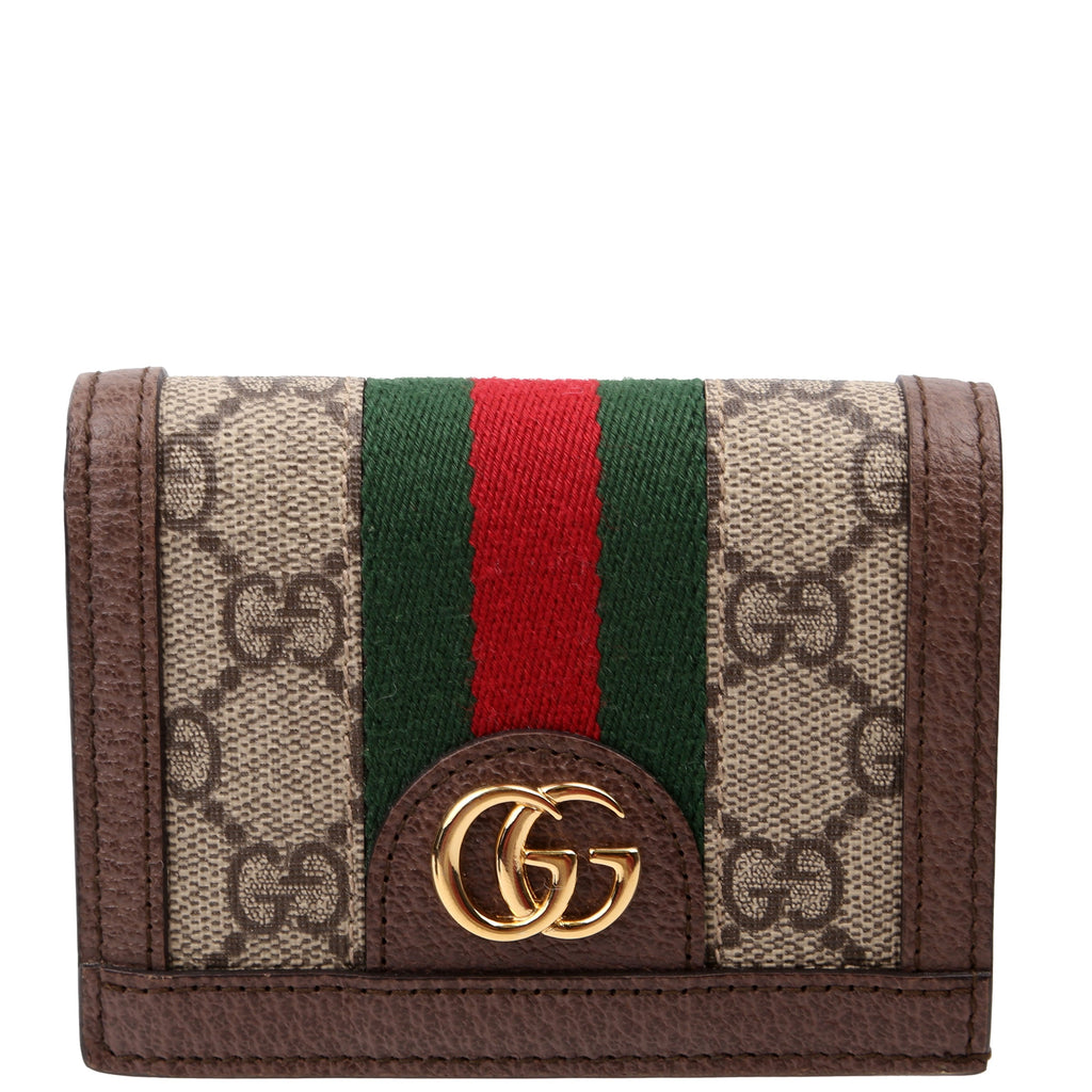 523155 Ophidia GG Card Case Wallet