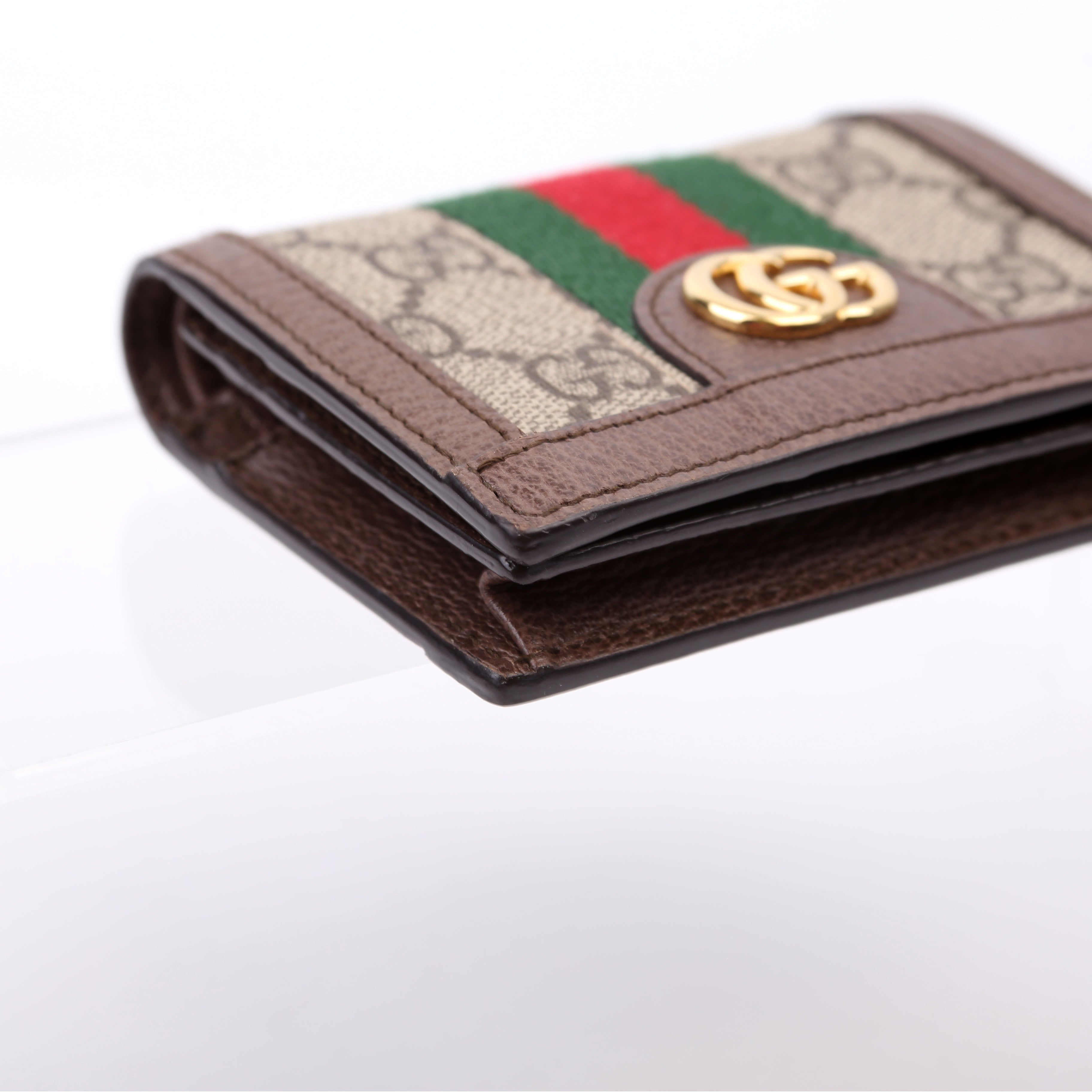 523155 Ophidia GG Card Case Wallet