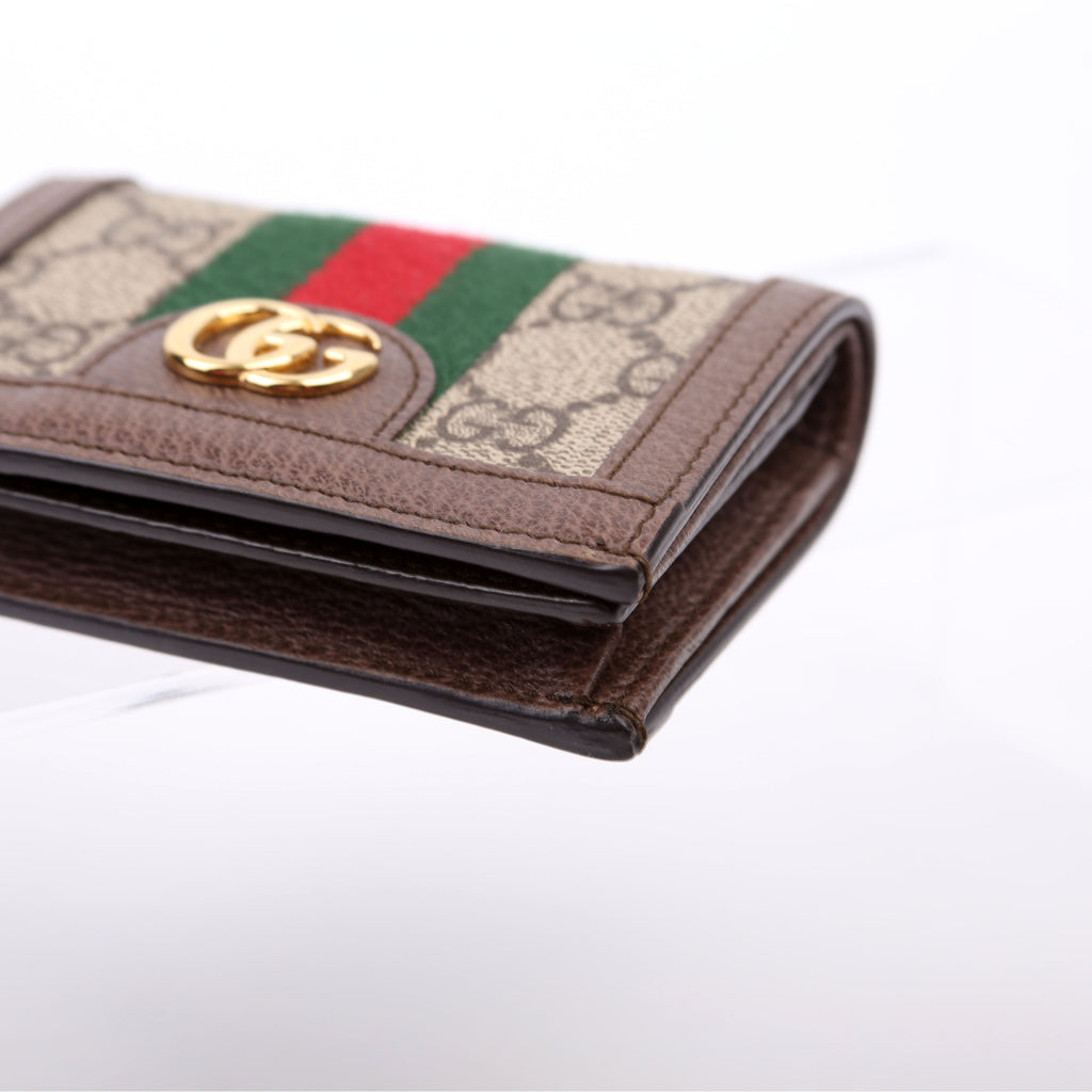 523155 Ophidia GG Card Case Wallet