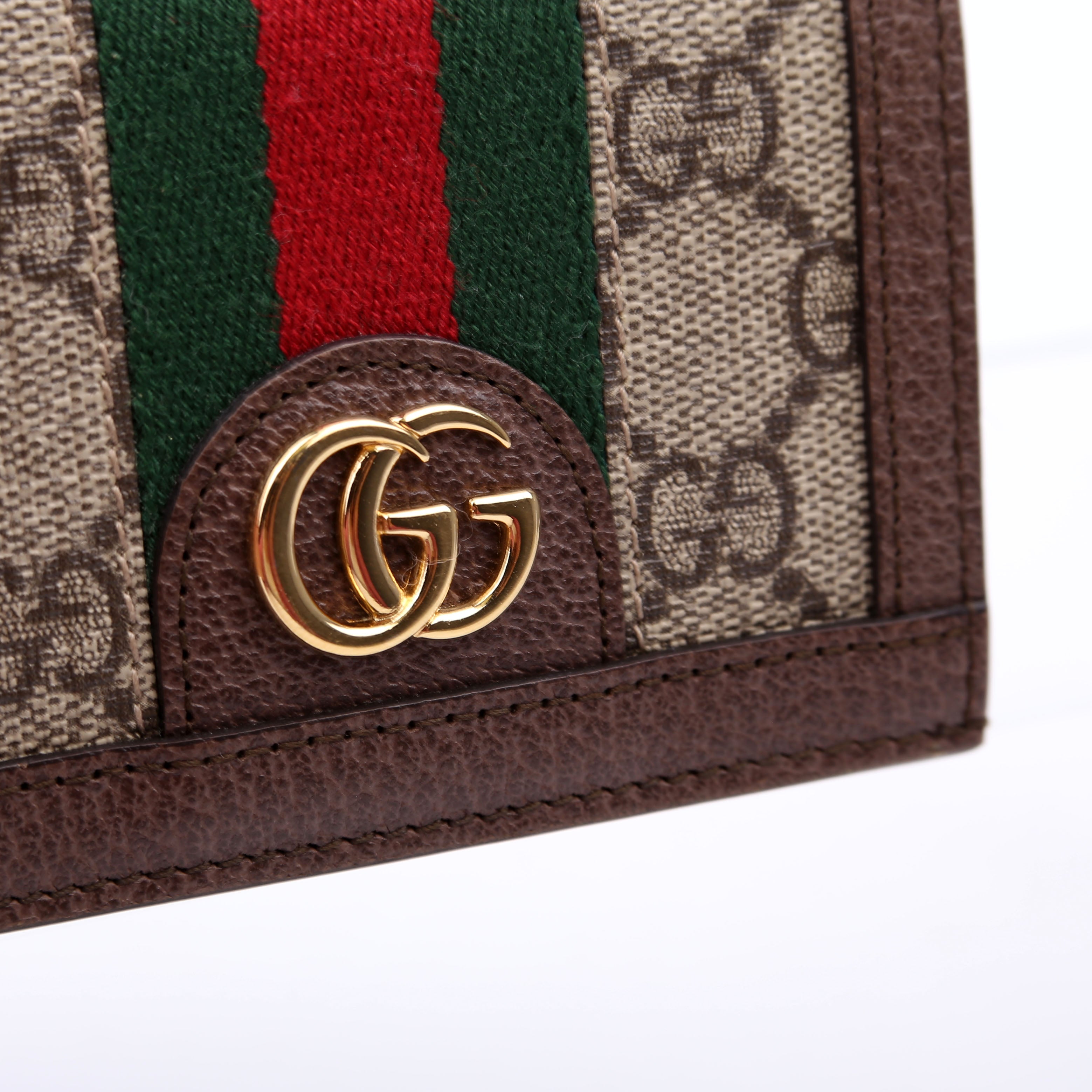 523155 Ophidia GG Card Case Wallet
