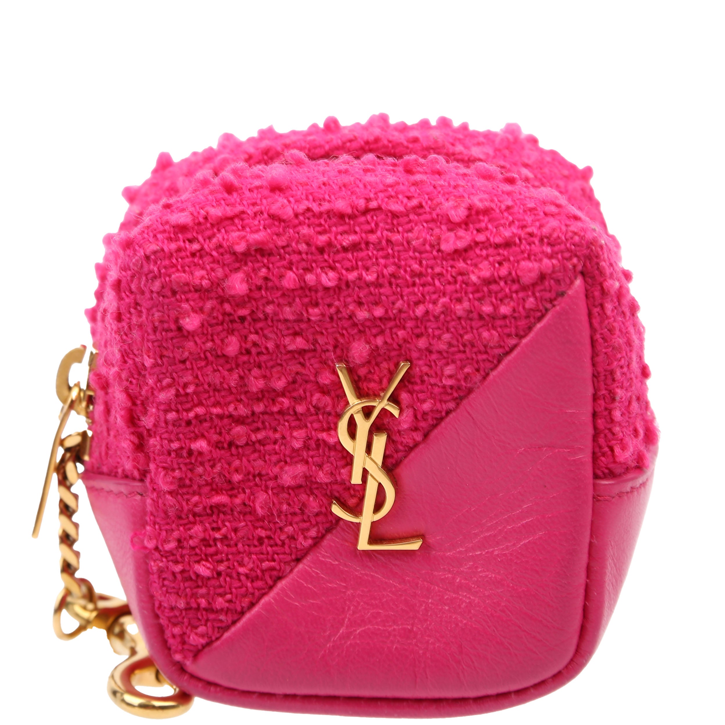 Jamie Cube Charm/Key Chain Pink