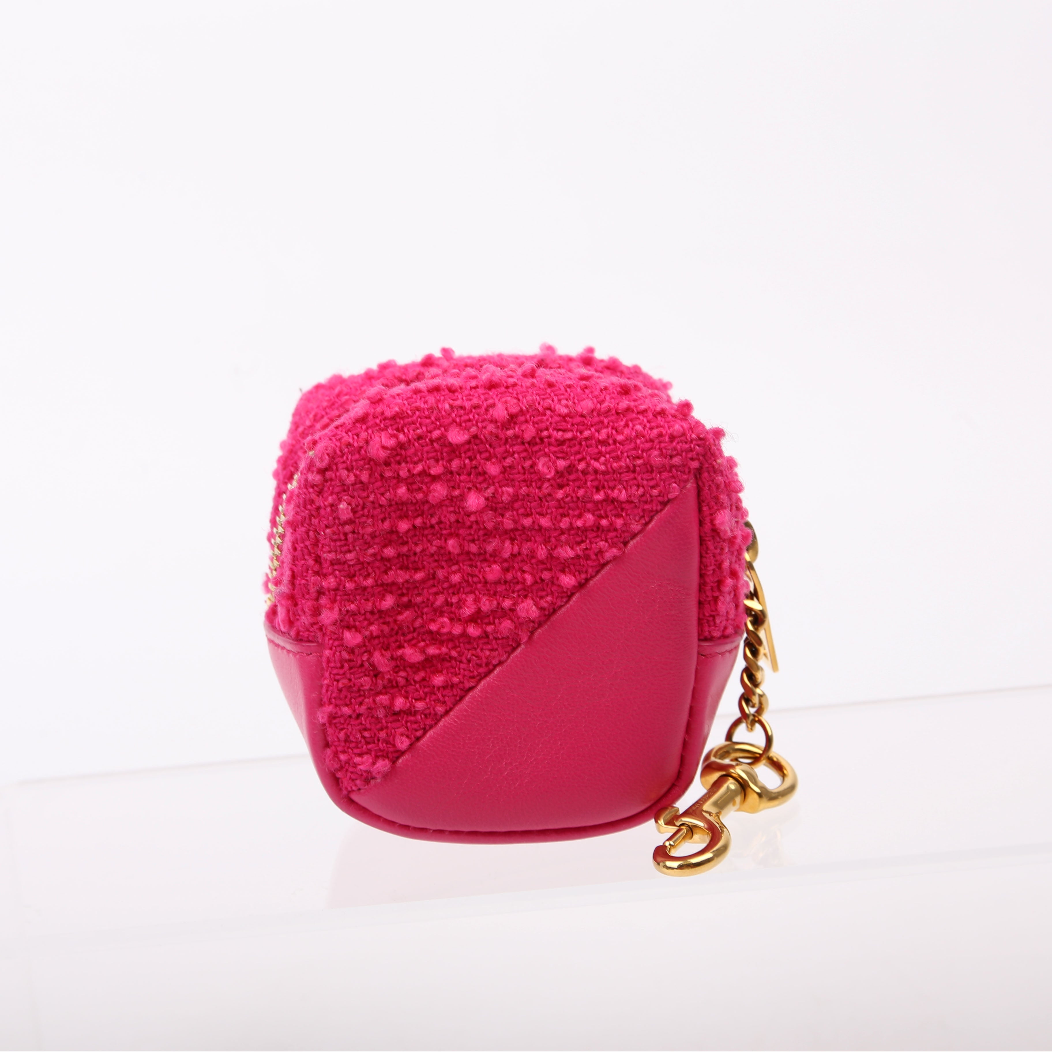 Jamie Cube Charm/Key Chain Pink