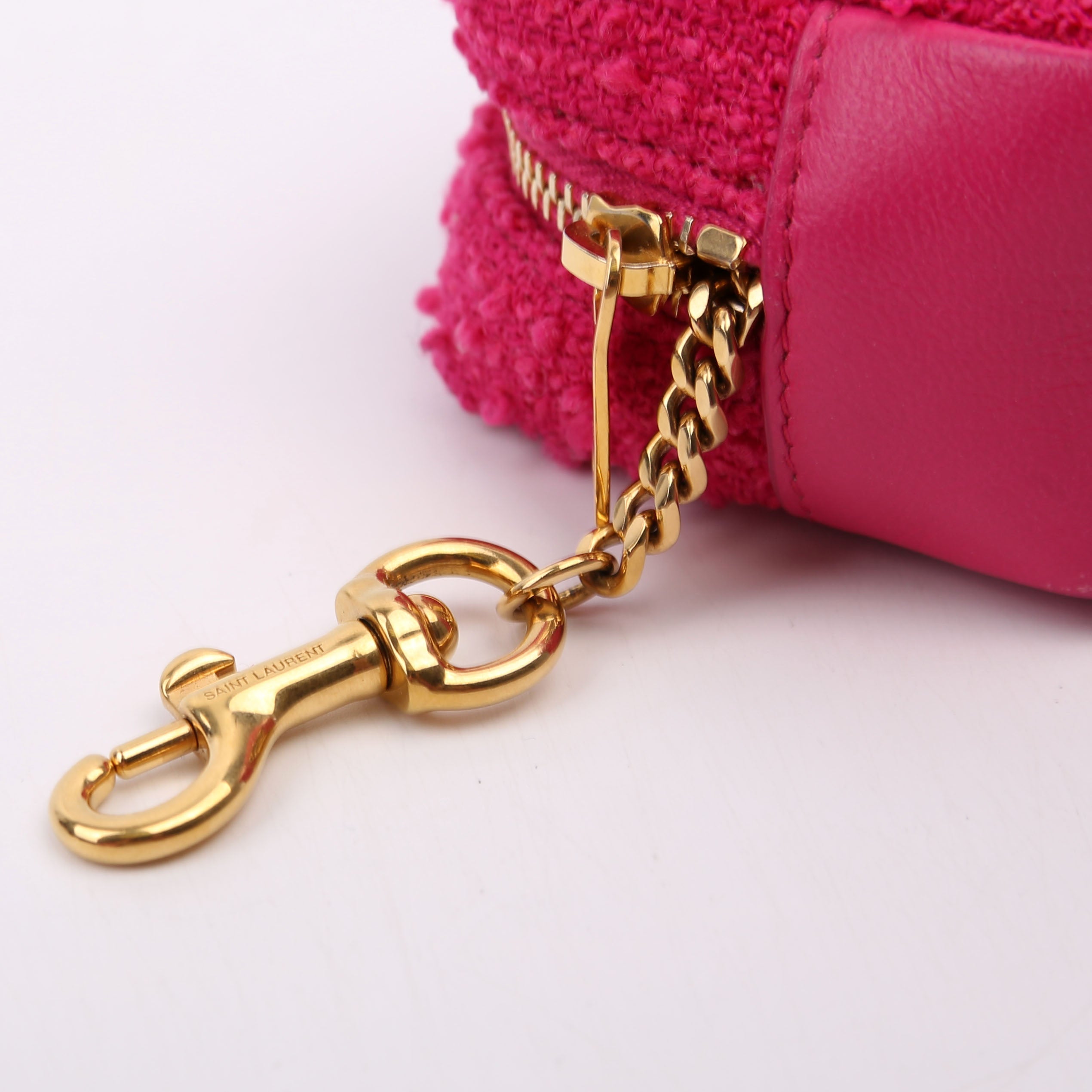 Jamie Cube Charm/Key Chain Pink
