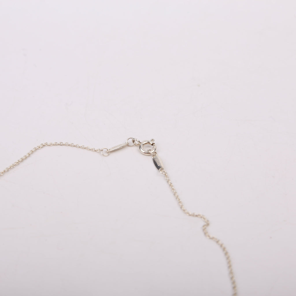 Elsa Peretti Diamonds By The Yard Pendant 925 Silver